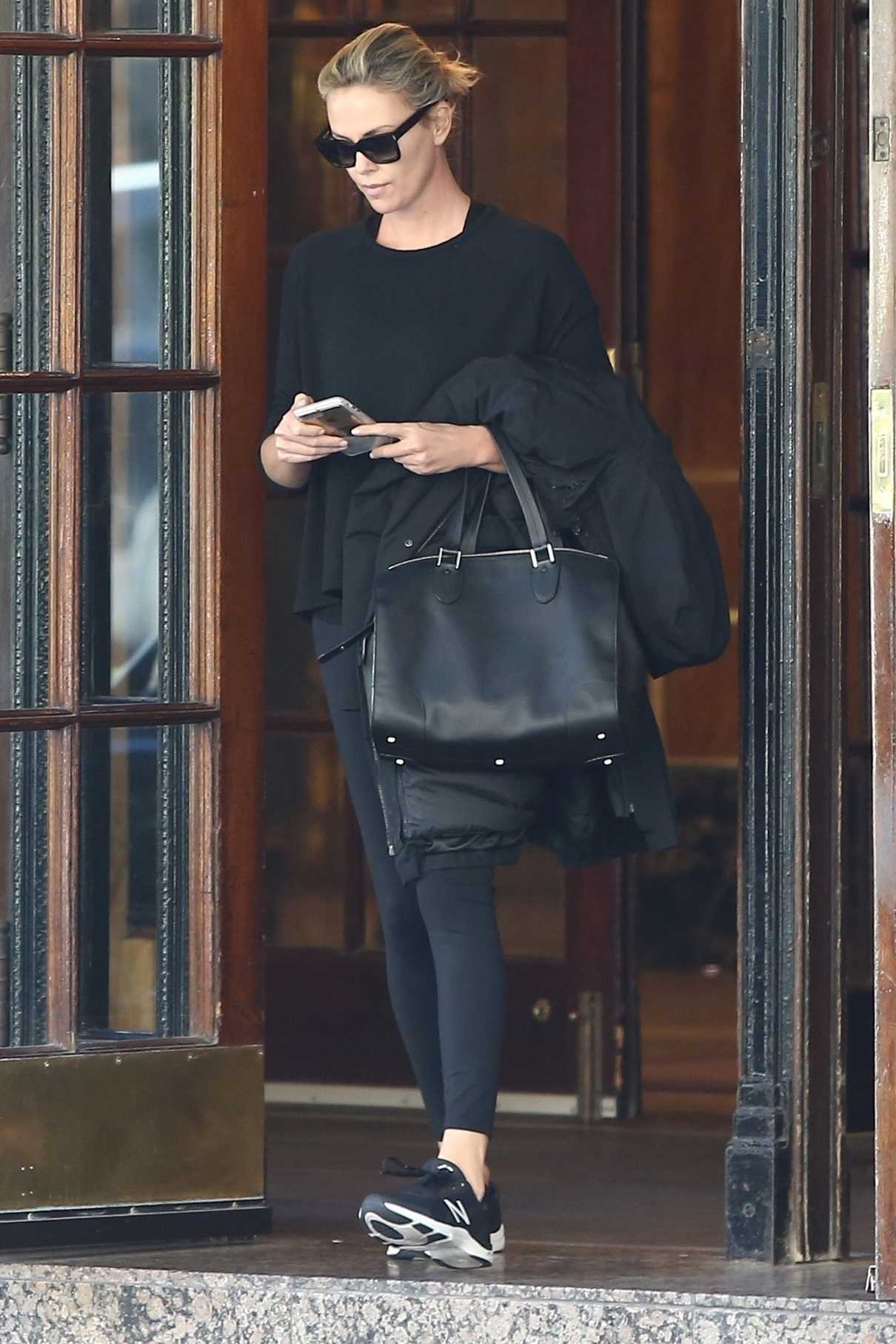 Charlize Theron Leaves Her Hotel in Montreal 10/23/2017-3