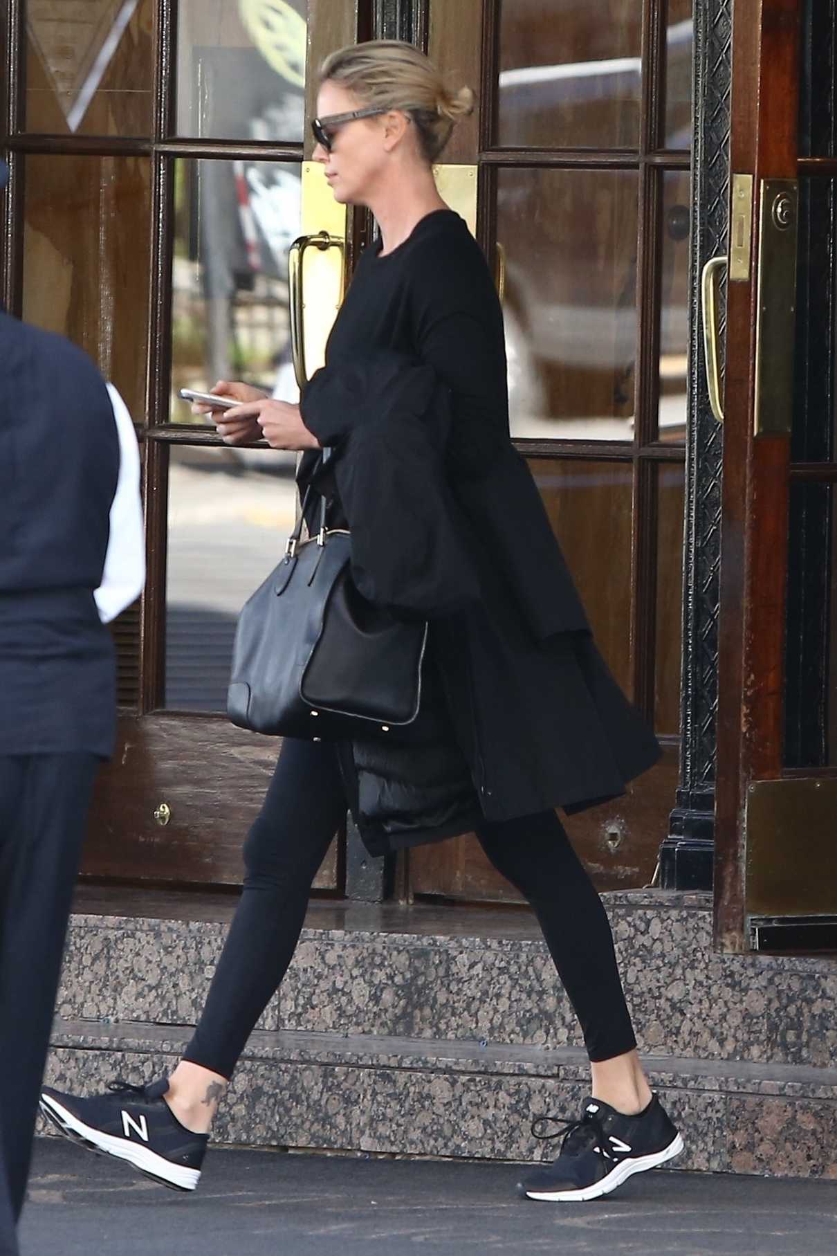 Charlize Theron Leaves Her Hotel in Montreal 10/23/2017-4