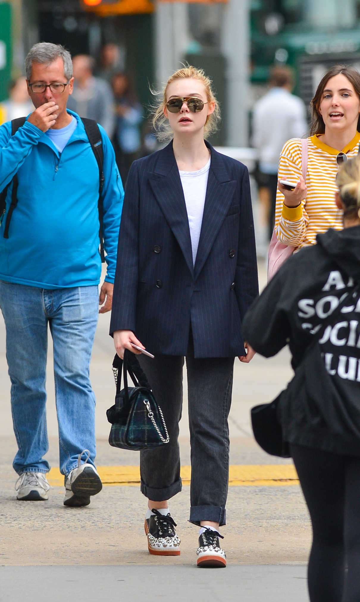 Elle Fanning Was Seen Out in NYC 09/30/2017-4