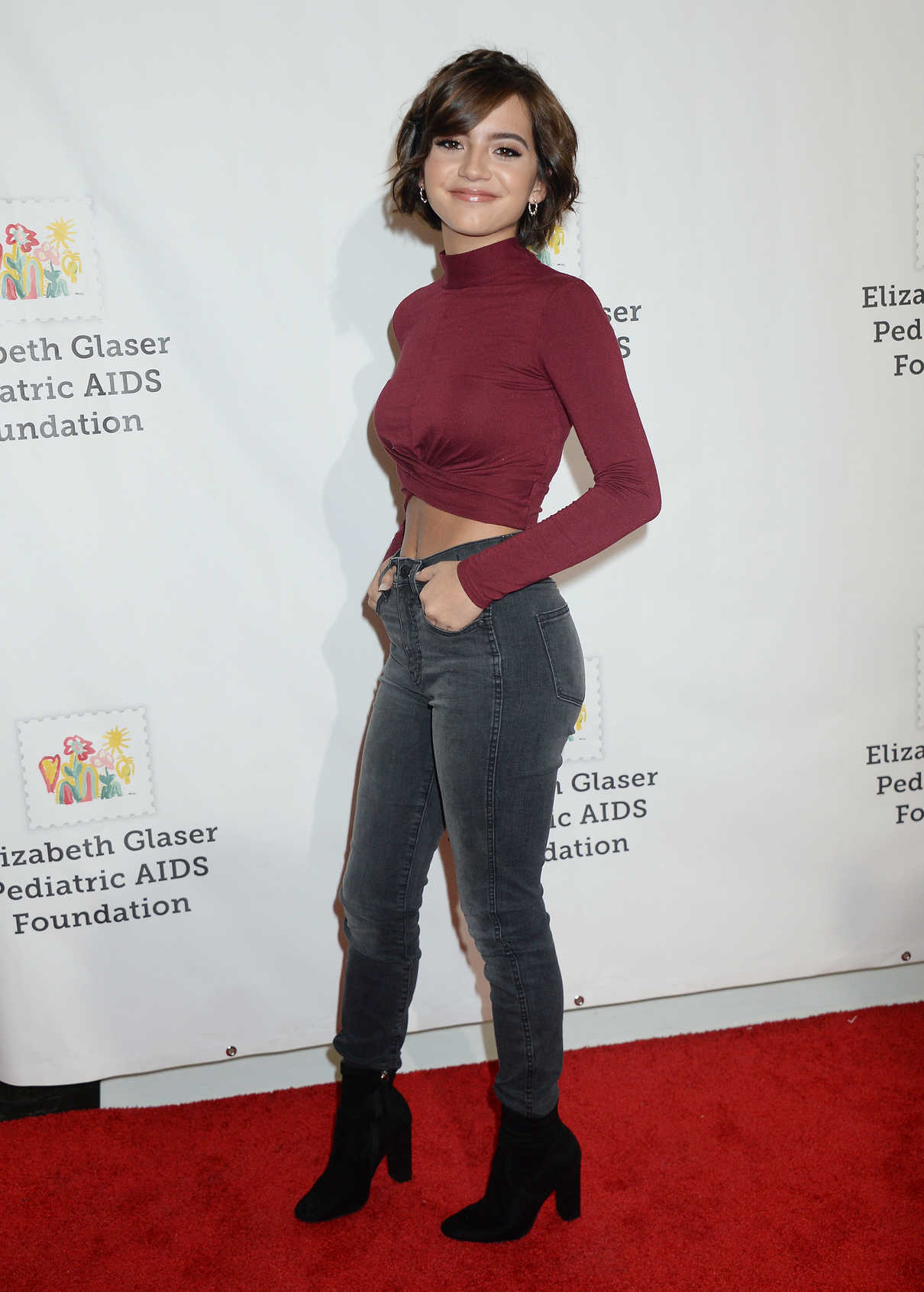 Isabela Moner at the Elizabeth Glaser Pediatric AIDS Foundation A Time For Heroes Family Festival in Los Angeles 10/29/2017-2