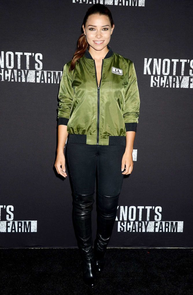 Jessica Parker Kennedy at the Knott's Scary Farm Celebrity Night in Buena Park 09/29/2017-1