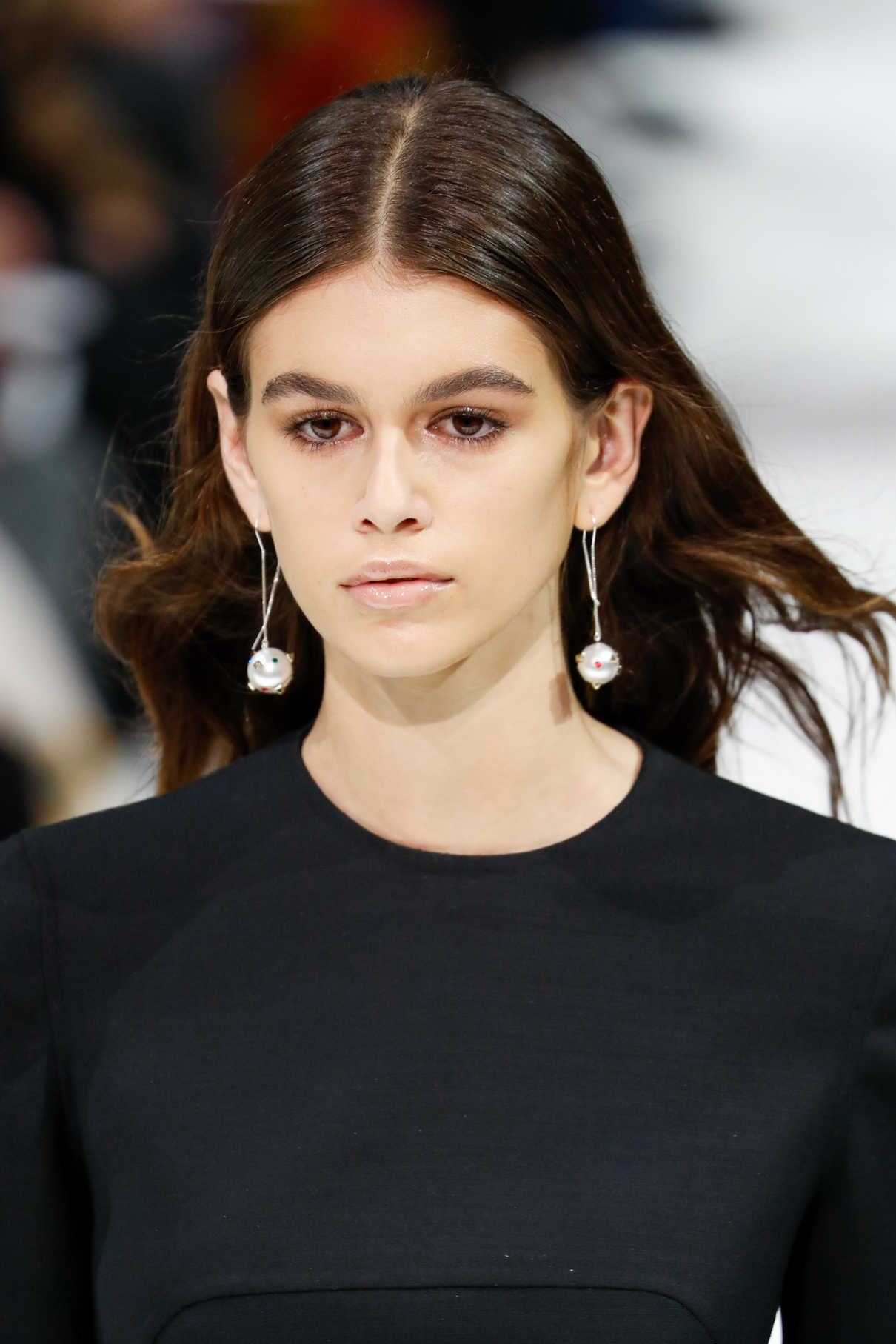 Kaia Gerber Walks the Runway in the Valentino Show During Paris Fashion Week 10/01/2017-5