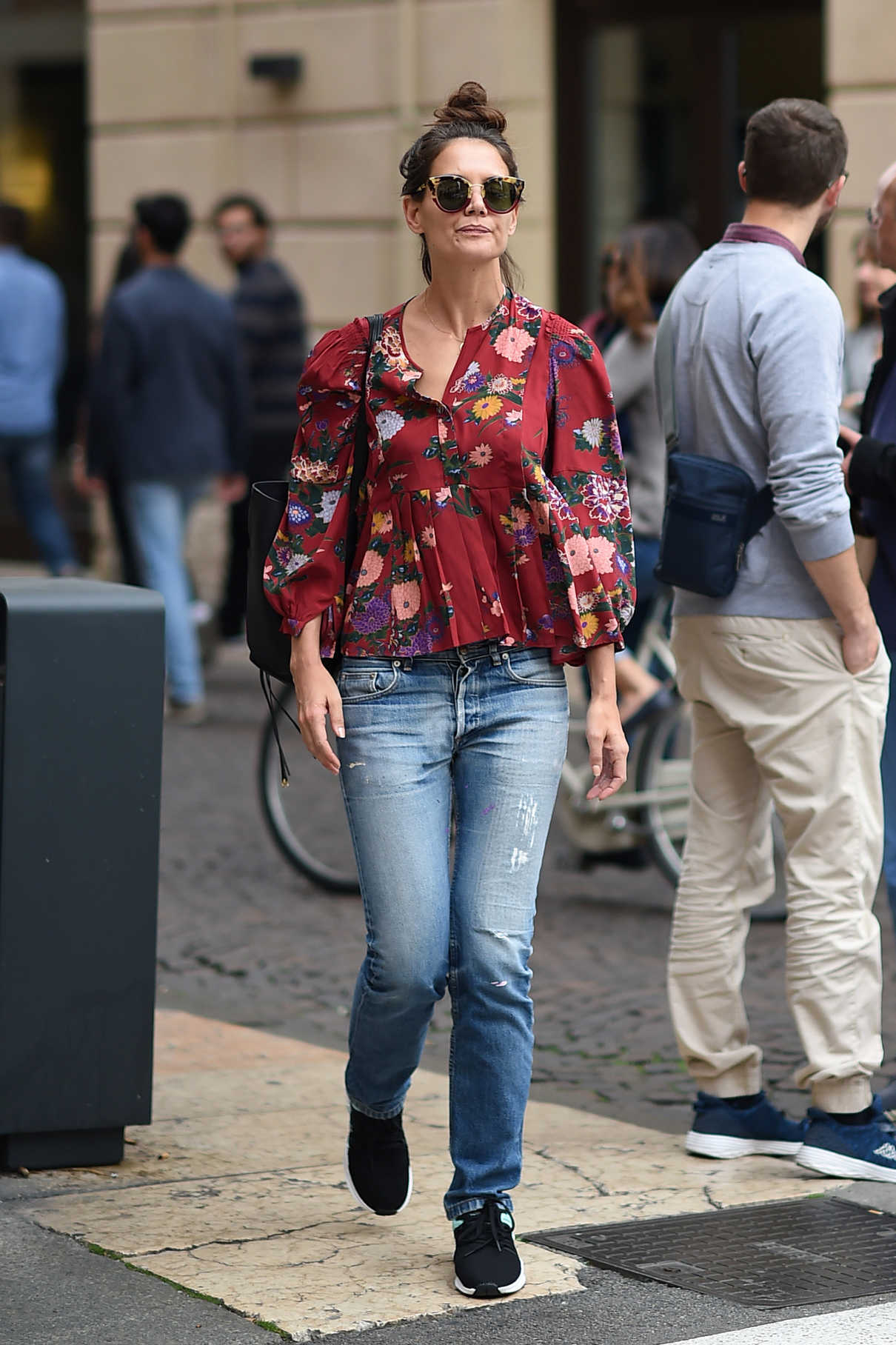 Katie Holmes Was Spotted Out in Verona, Italy 10/07/2017-2