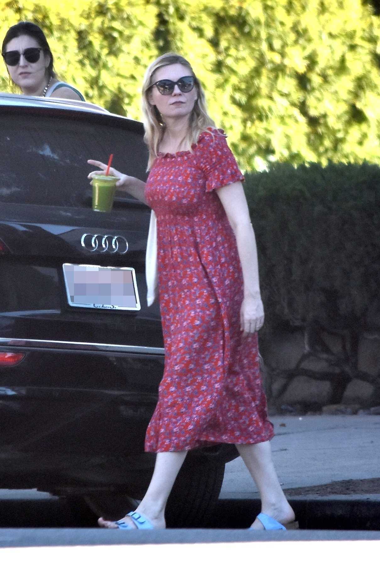 Kirsten Dunst Enjoys a Lunch in Studio City 10/27/2017-5