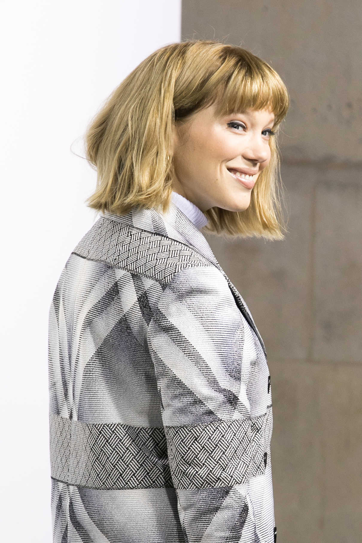 Lea Seydoux at the Louis Vuitton’s Boutique Opening During Paris