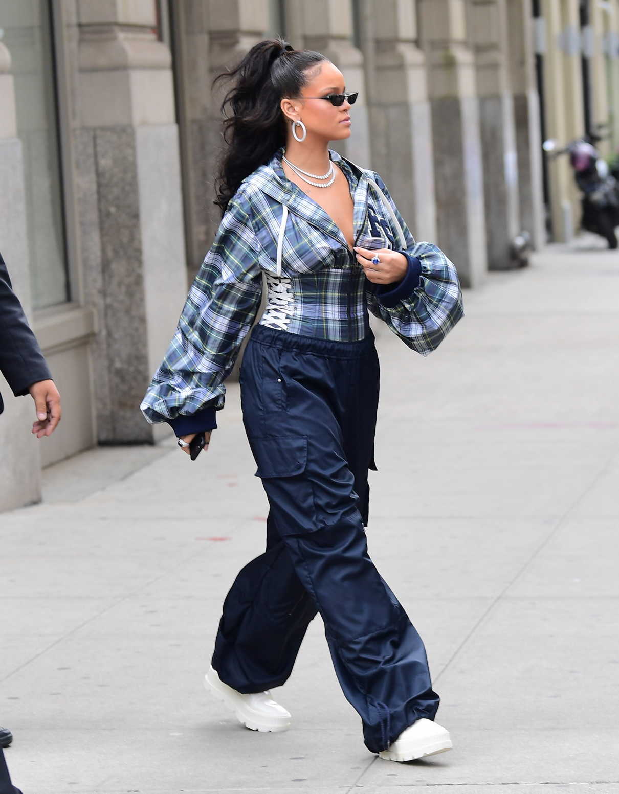 Rihanna Was Seen Out in New York City 10/13/2017-2