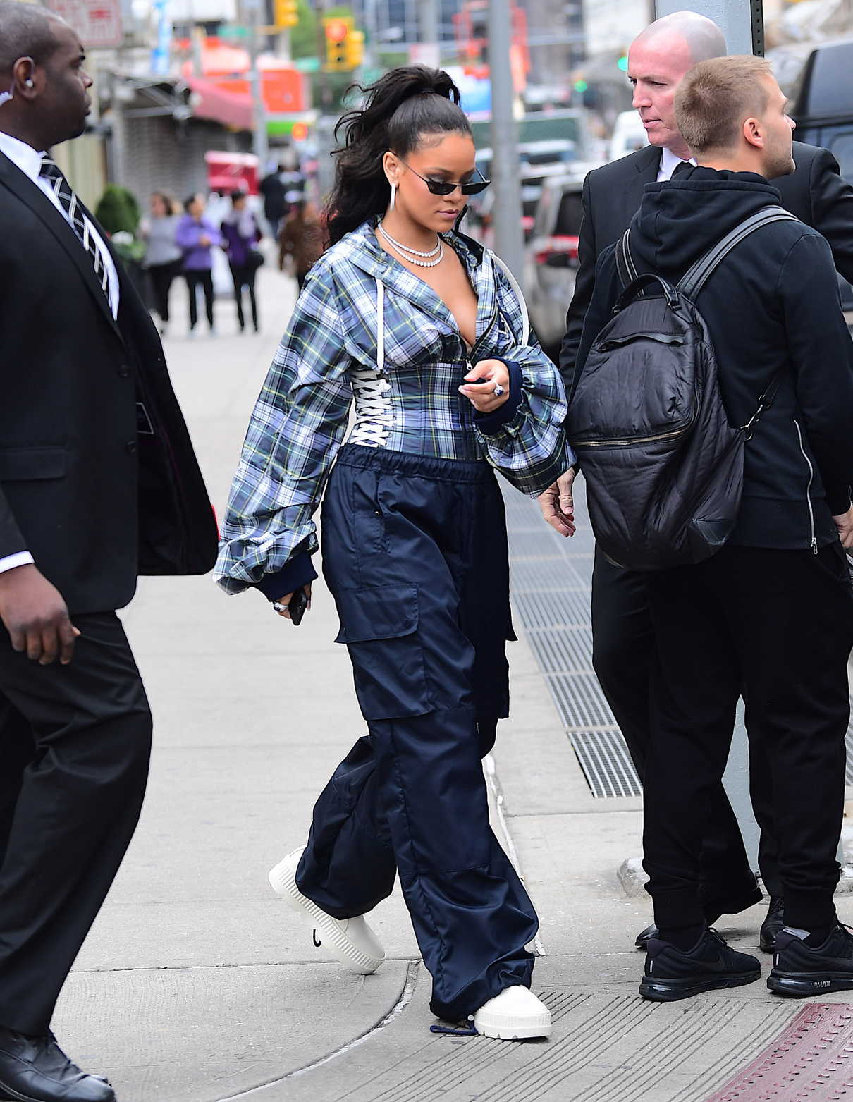 Rihanna Was Seen Out in New York City 10/13/2017-5
