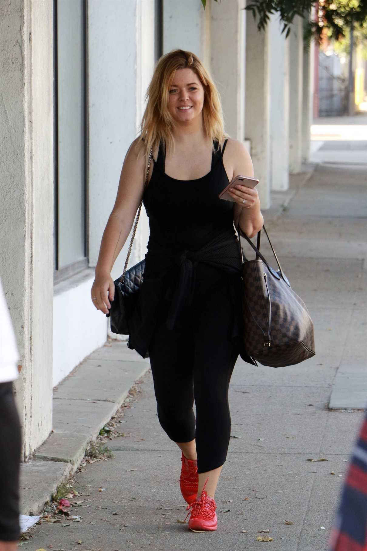 Sasha Pieterse Goes to the Dance Practice in LA 10/14/2017-3