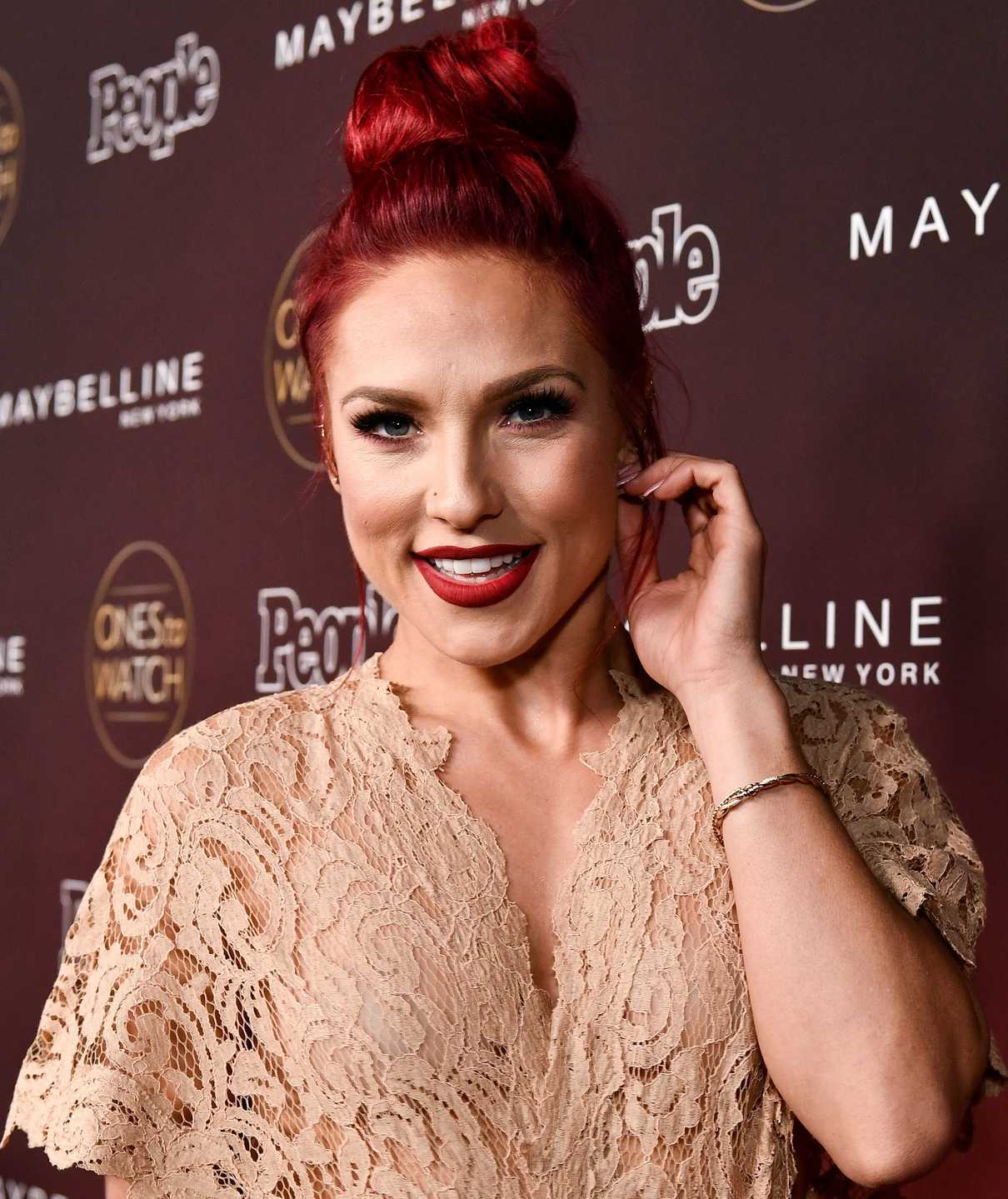 Sharna Burgess at the PEOPLE's Ones to Watch Party in Los Angeles 10/04/2017-4