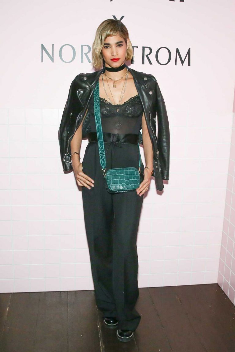 Sofia Boutella at the Pop and Suki x Nordstrom Dinner at Chateau