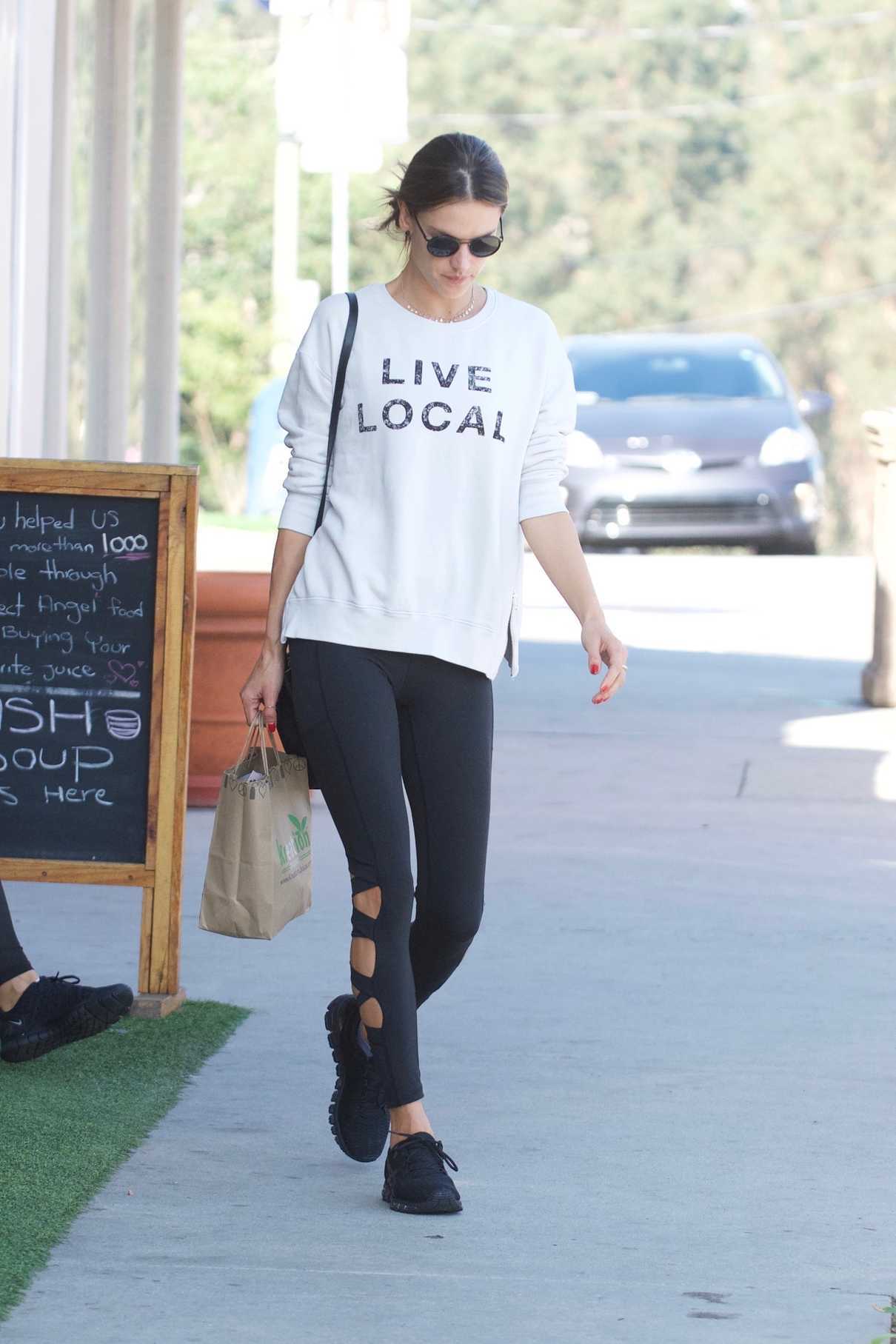 Alessandra Ambrosio Was Seen Out in Brentwood 11/26/2017-2