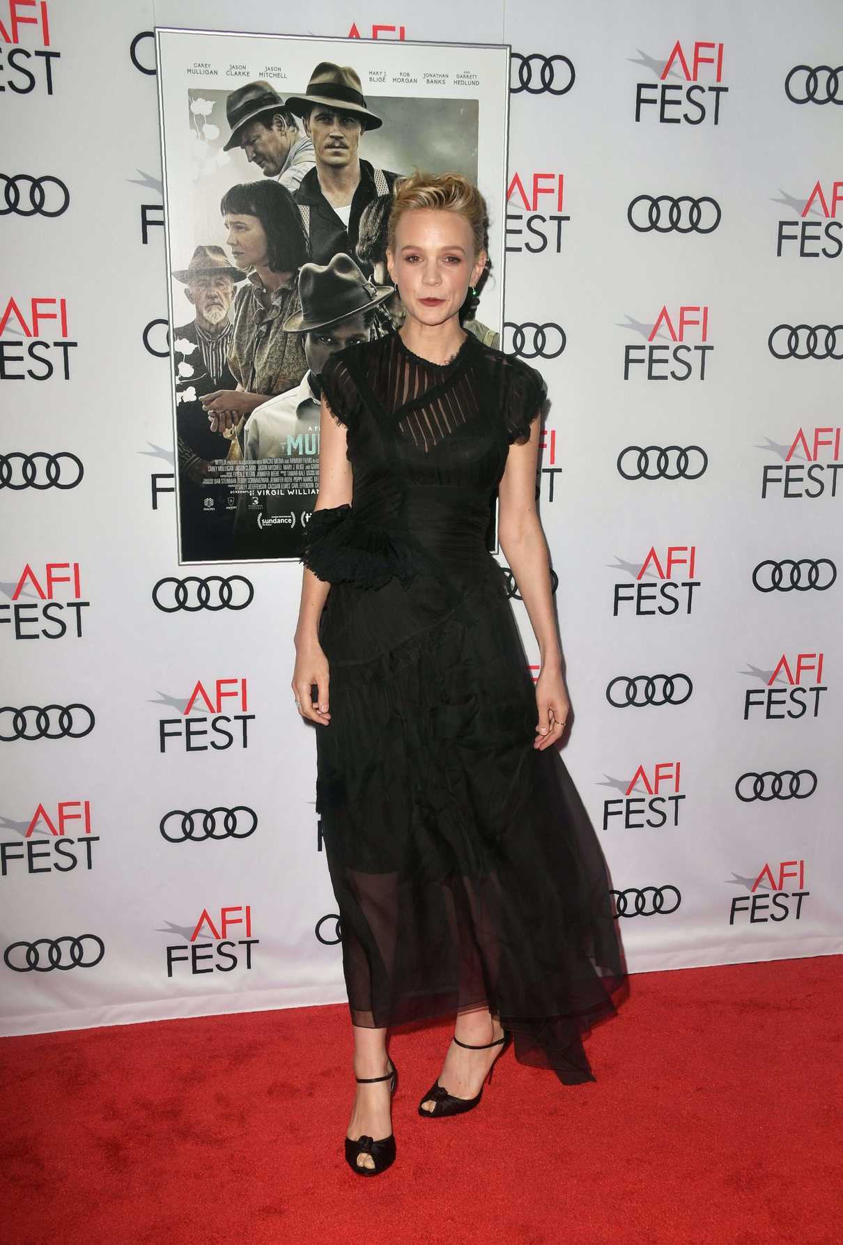 Carey Mulligan at 2017 AFI Fest in Hollywood 11/09/2017-2