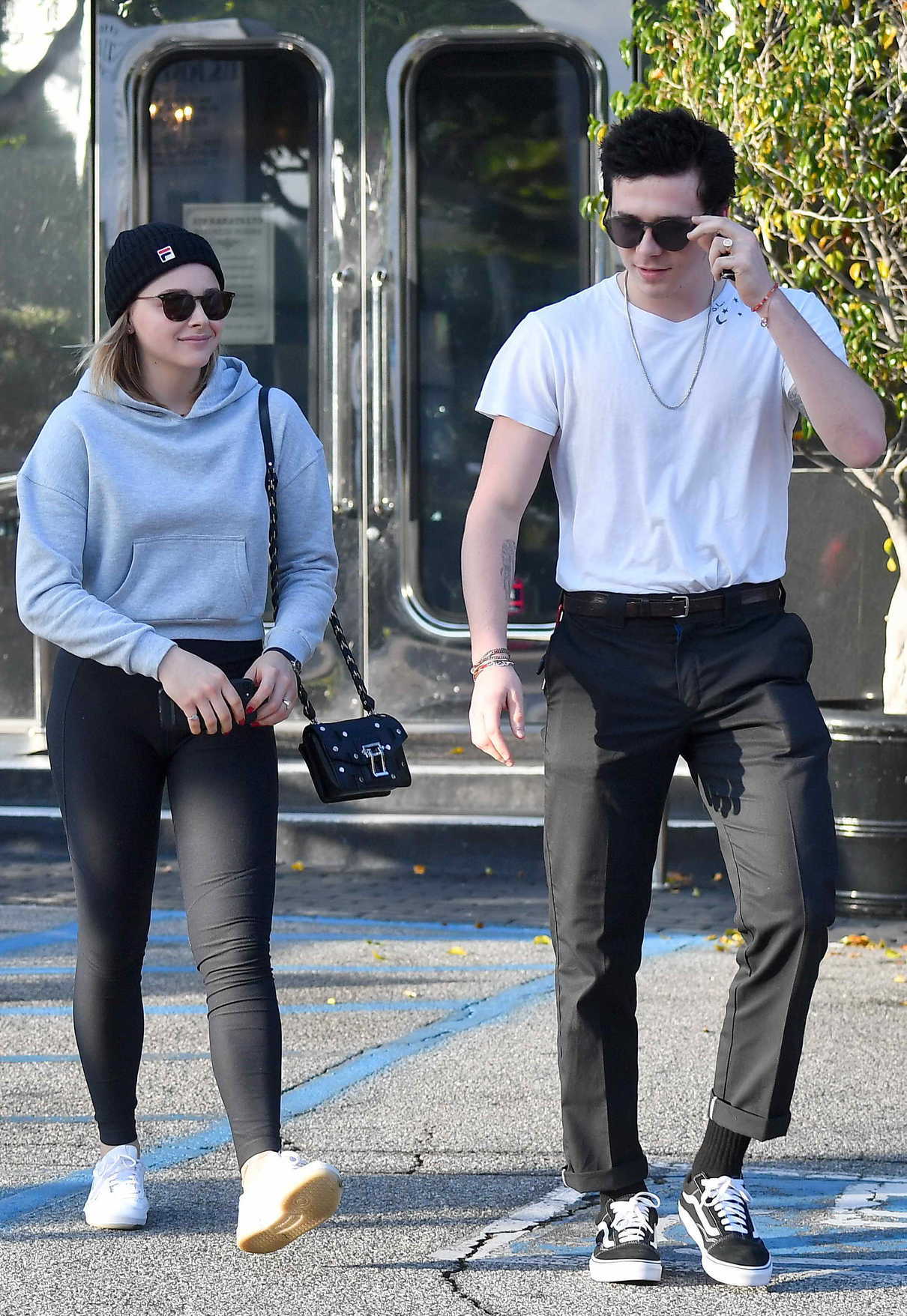 Chloe Moretz and Brooklyn Beckham Leave XIV Karot Jewelry Store in Beverly Hills 11/26/2017-5