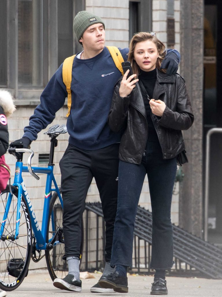 Chloe Moretz Was Seen With Brooklyn Beckham Out in NYC 11/14/2017-1