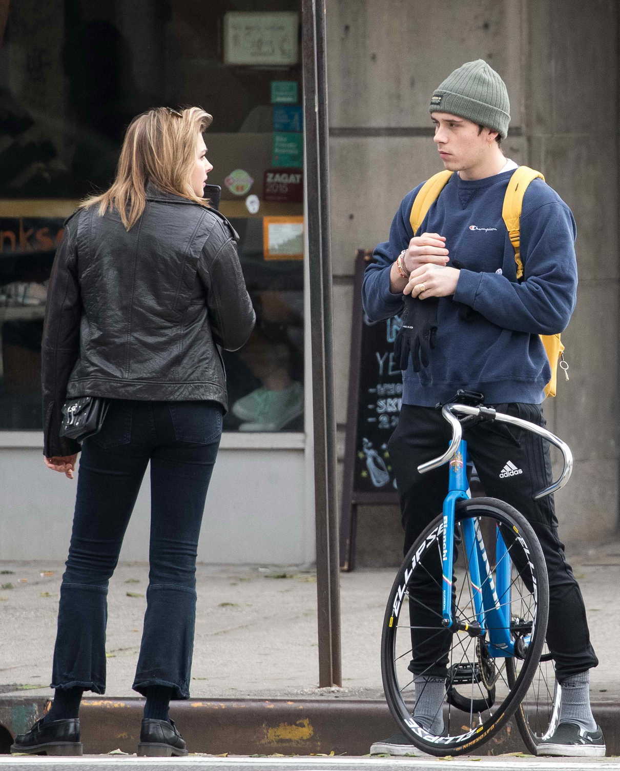 Chloe Moretz Was Seen With Brooklyn Beckham Out in NYC 11/14/2017-5