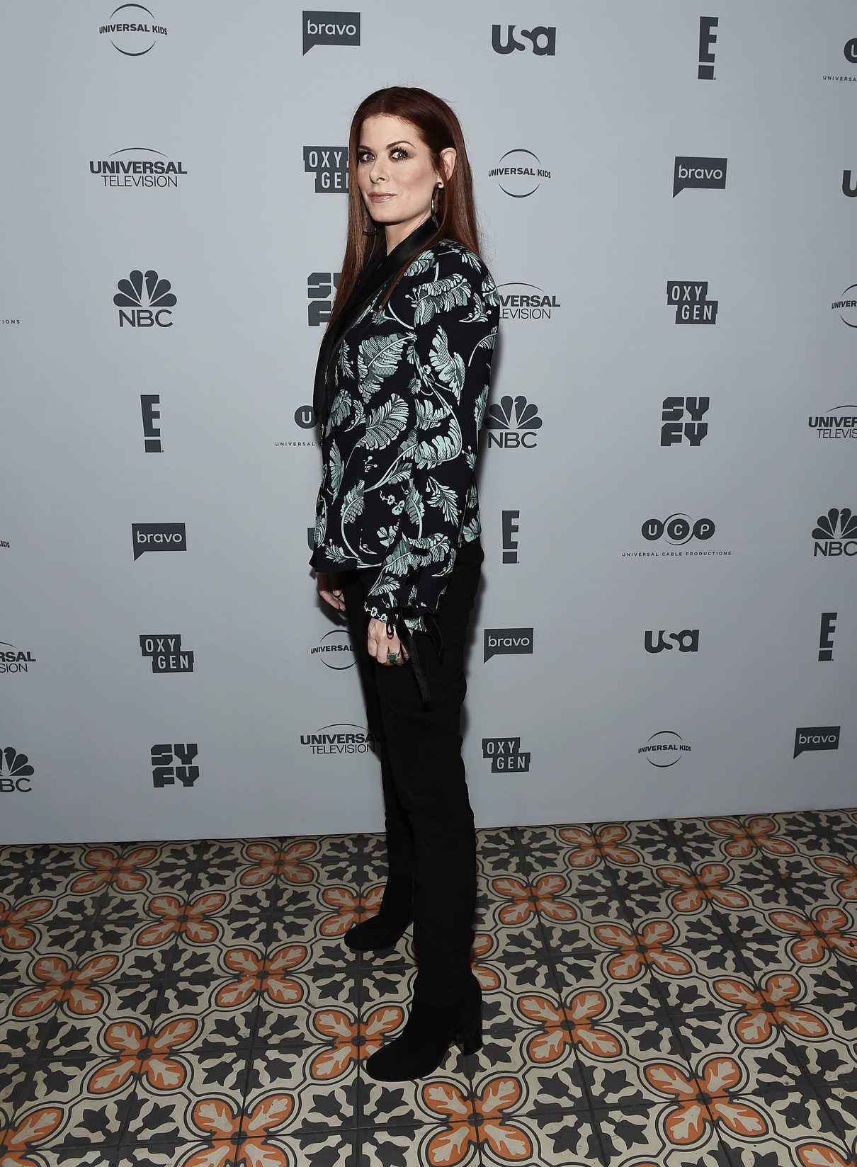Debra Messing at NBCUniversal's Press Junket in Los Angeles 11/13/2017-3