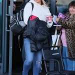 Gemma Atkinson Leaves the Strictly Come Dancing Hotel in London 11/25/2017