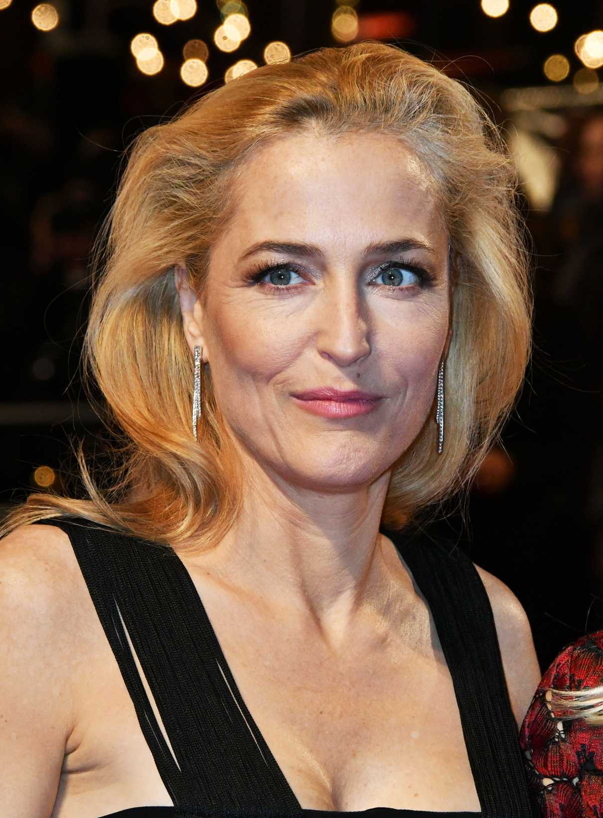 Gillian Anderson at The Crown 2 World Premiere at Odeon Leicester Square in London 11/21/2017-5