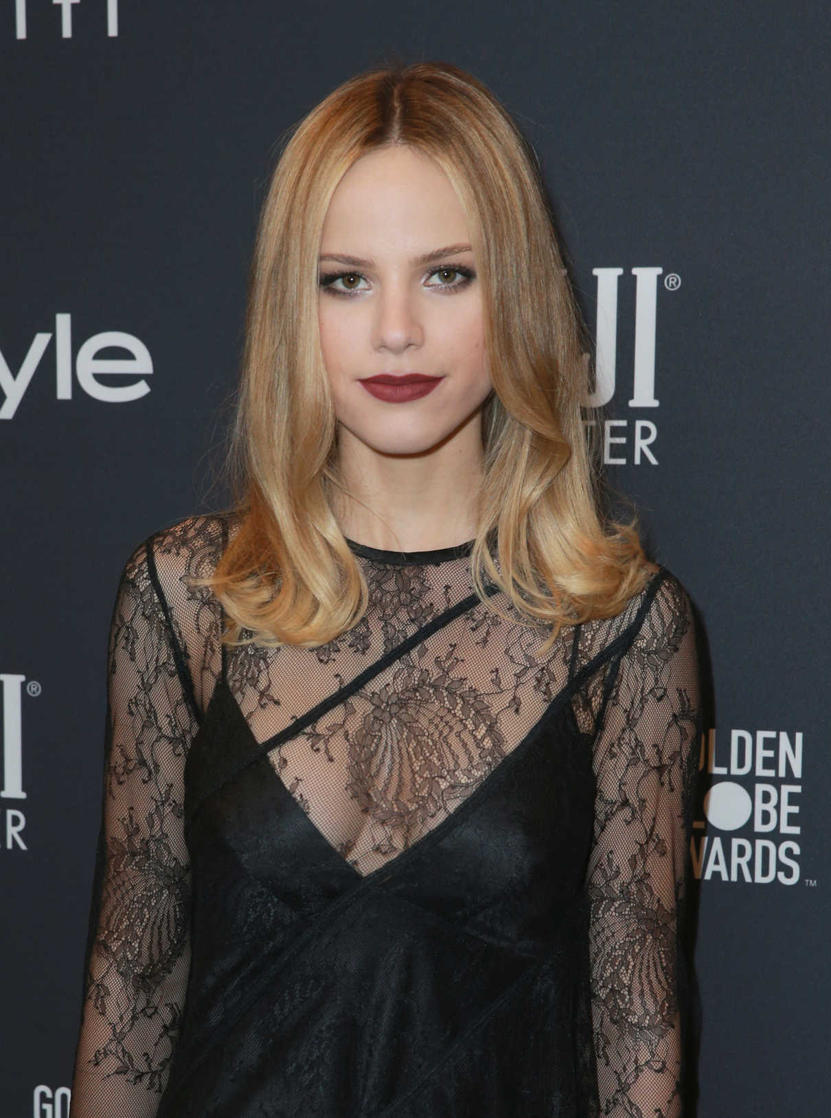 Halston Sage at the HFPA and InStyle Celebrate the 75th Anniversary of The Golden Globe Awards at Catch LA 11/15/2017-4