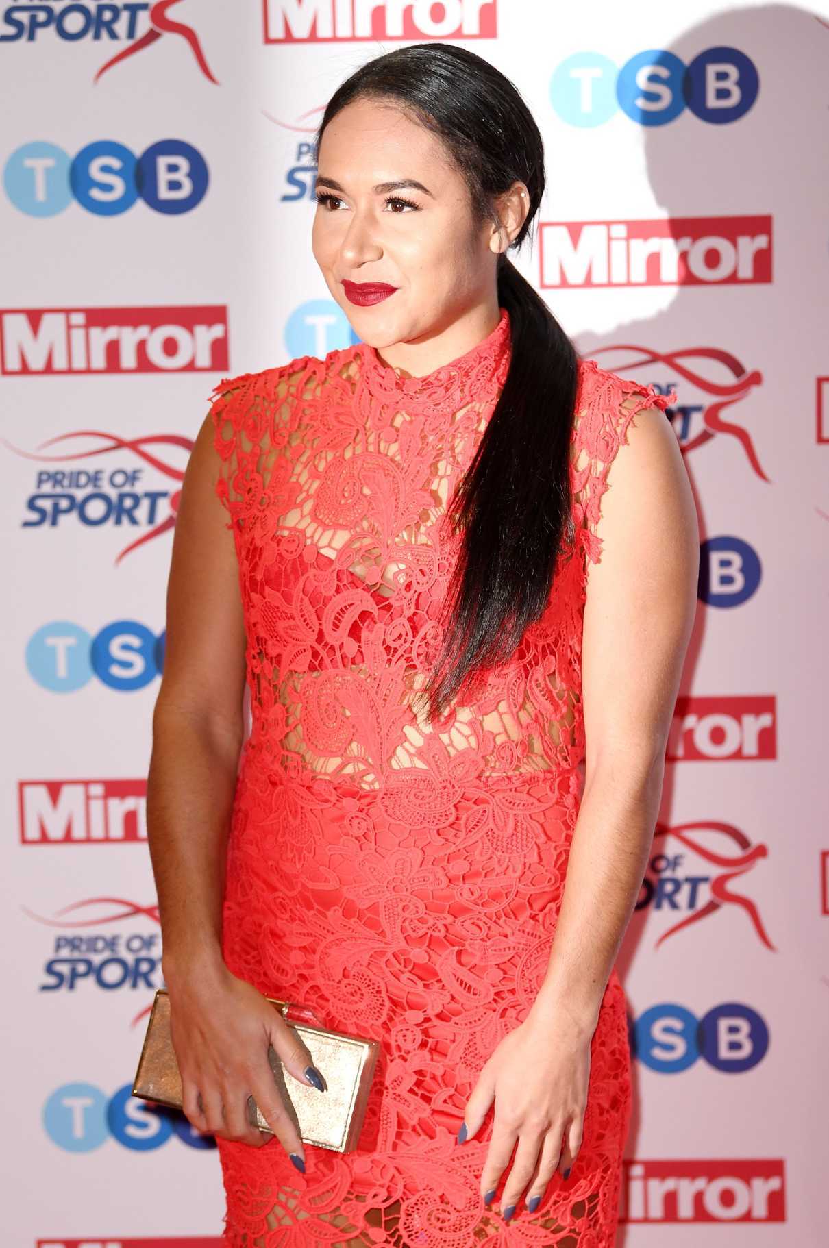 Heather Watson at the Pride of Sport Awards in London 11/22/2017-4