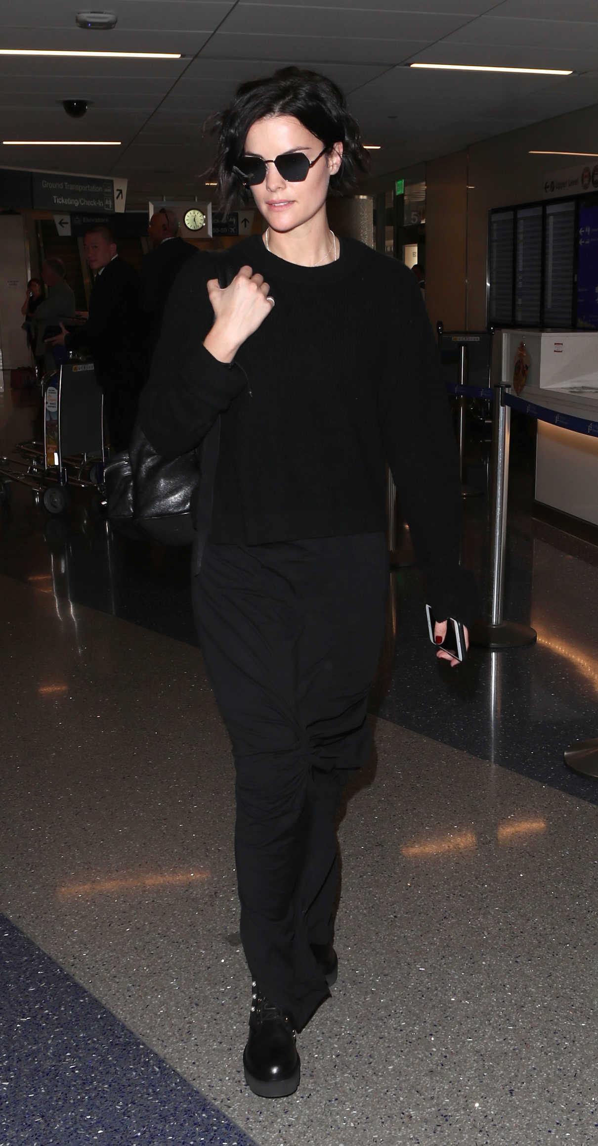 Jaimie Alexander Was Spotted at LAX Airport in LA 11/22/2017-2