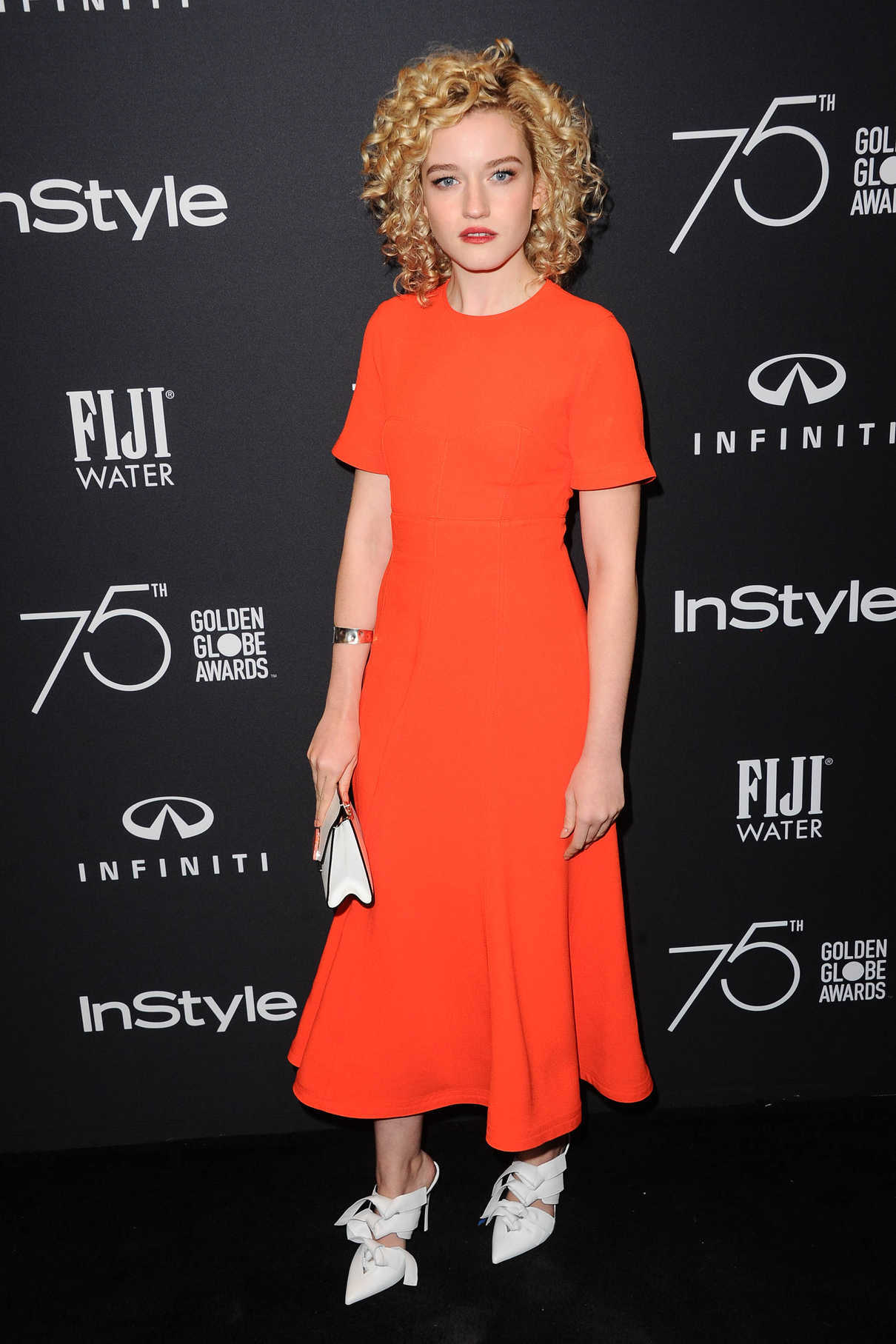 Julia Garner at the HFPA and InStyle Celebrate the 75th Anniversary of The Golden Globe Awards at Catch LA 11/15/2017-2