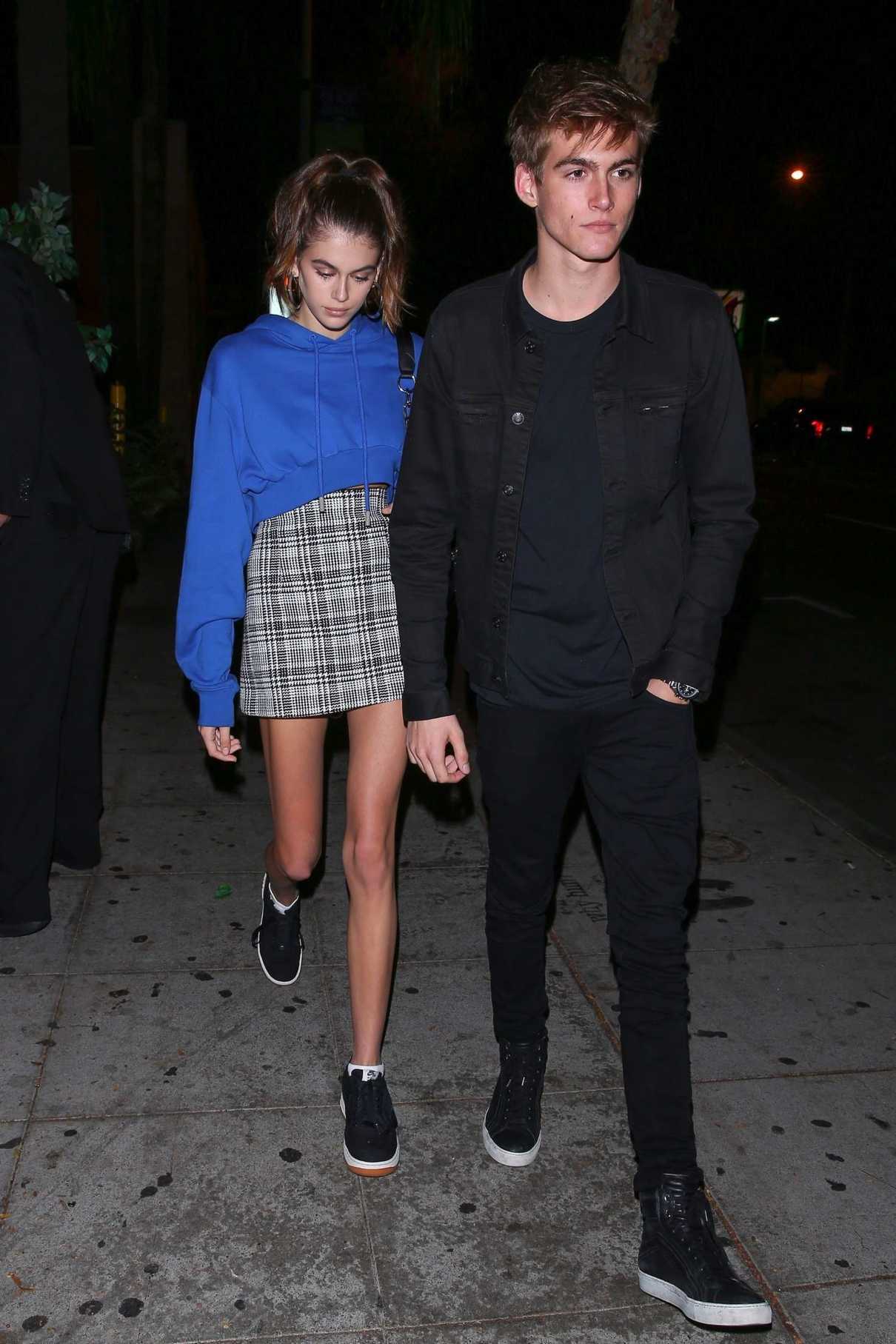 Kaia Gerber Night Out in West Hollywood 11/17/2017-2