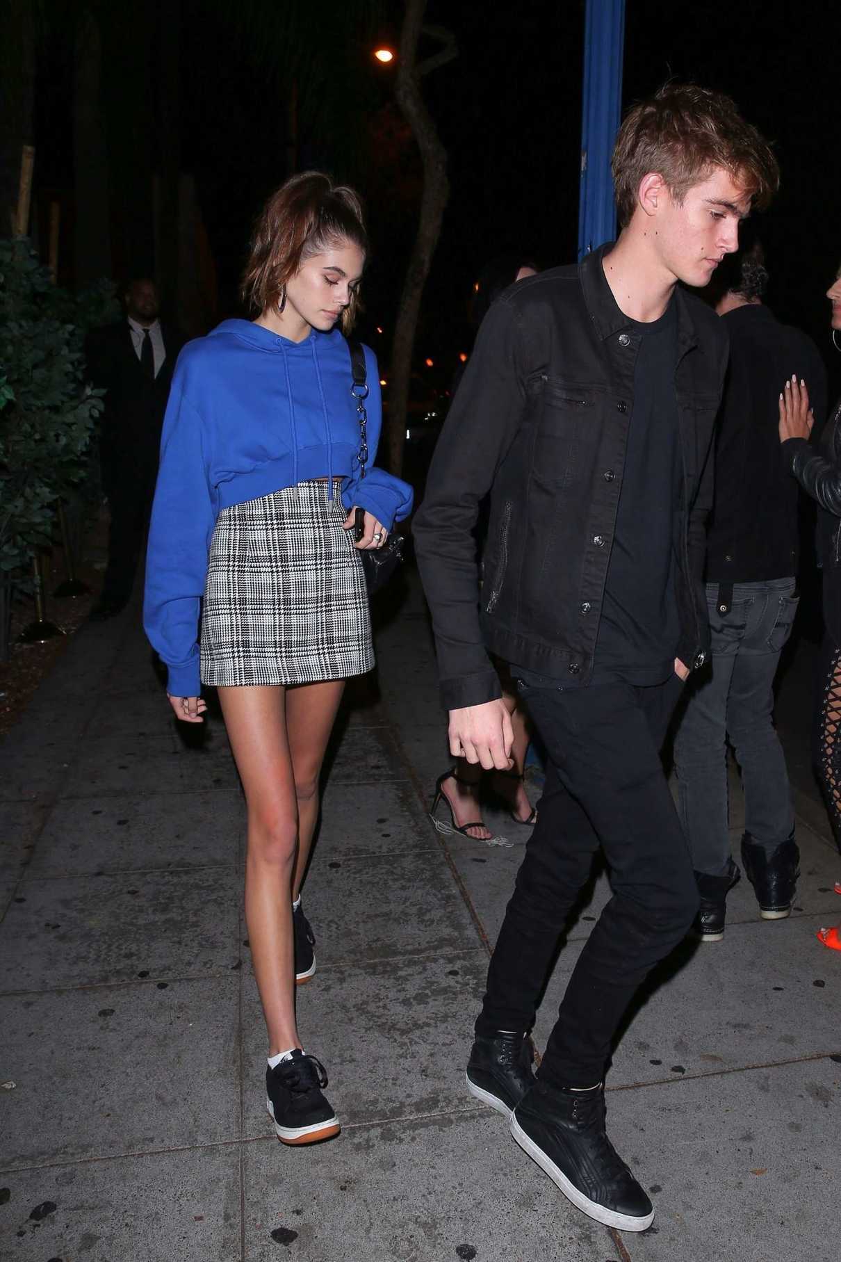 Kaia Gerber Night Out in West Hollywood 11/17/2017-4