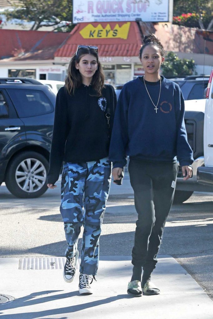 Kaia Gerber Was Seen Out With a Friend in Malibu 11/27/2017-1