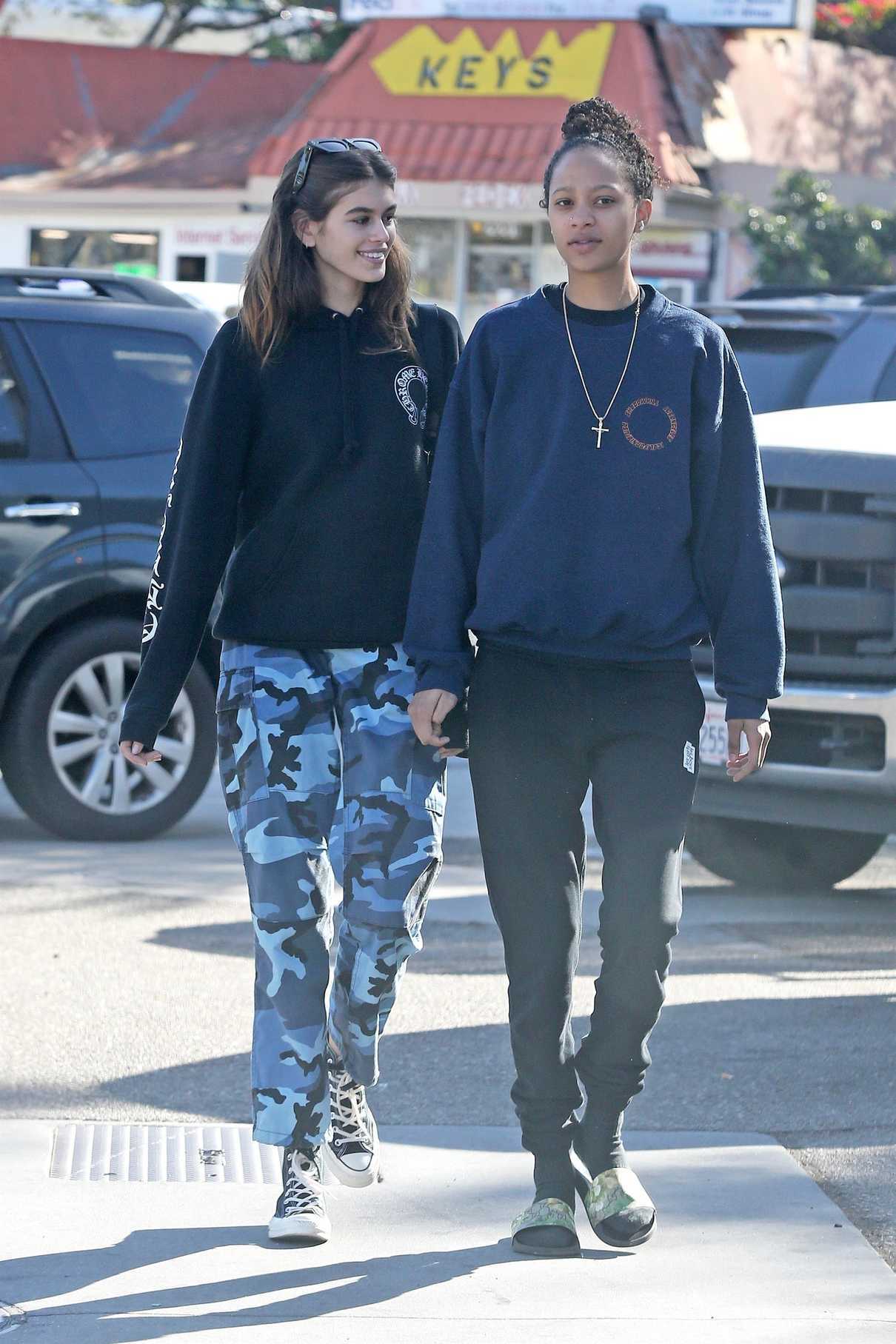 Kaia Gerber Was Seen Out With a Friend in Malibu 11/27/2017-5