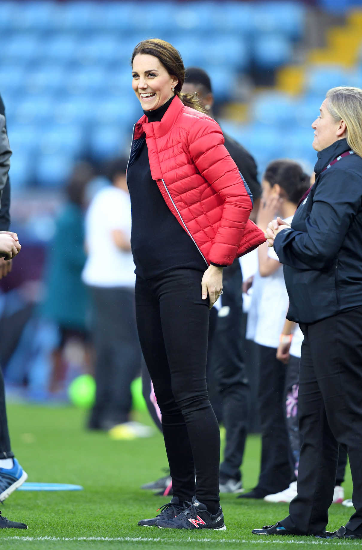 Kate Middleton Visits Aston Villa Football Club in Birmingham 11/22/2017-2