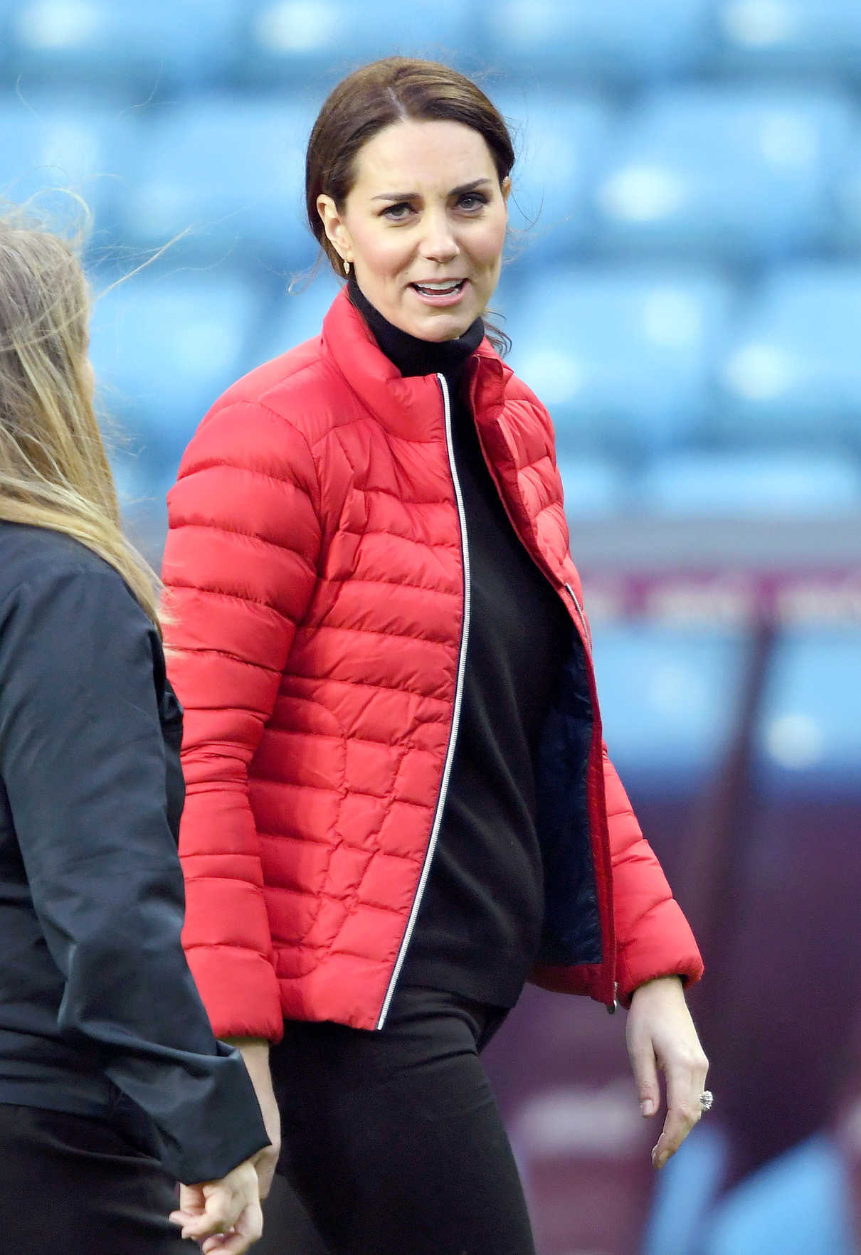 Kate Middleton Visits Aston Villa Football Club in Birmingham 11/22 ...
