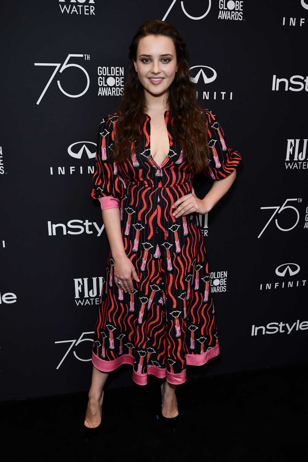 Katherine Langford at the HFPA and InStyle Celebrate the 75th Anniversary of The Golden Globe Awards at Catch LA 11/15/2017-3