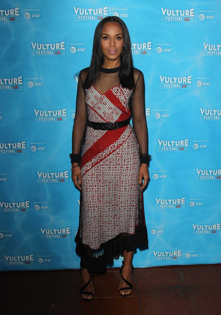 Kerry Washington at the Vulture Festival Scandal Panel in Los Angeles 11/18/2017-1