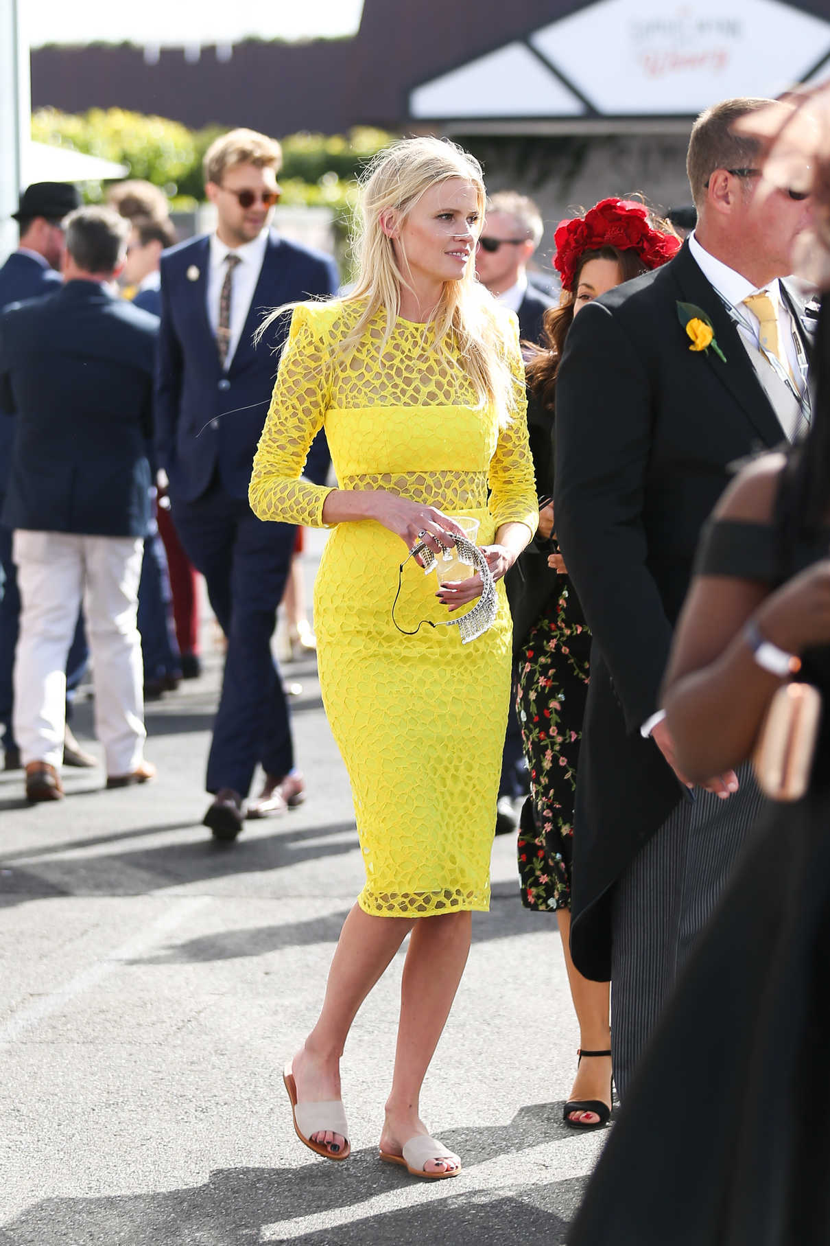 Lara Stone Was Seen at the Melbourne Cup 11/07/2017-5