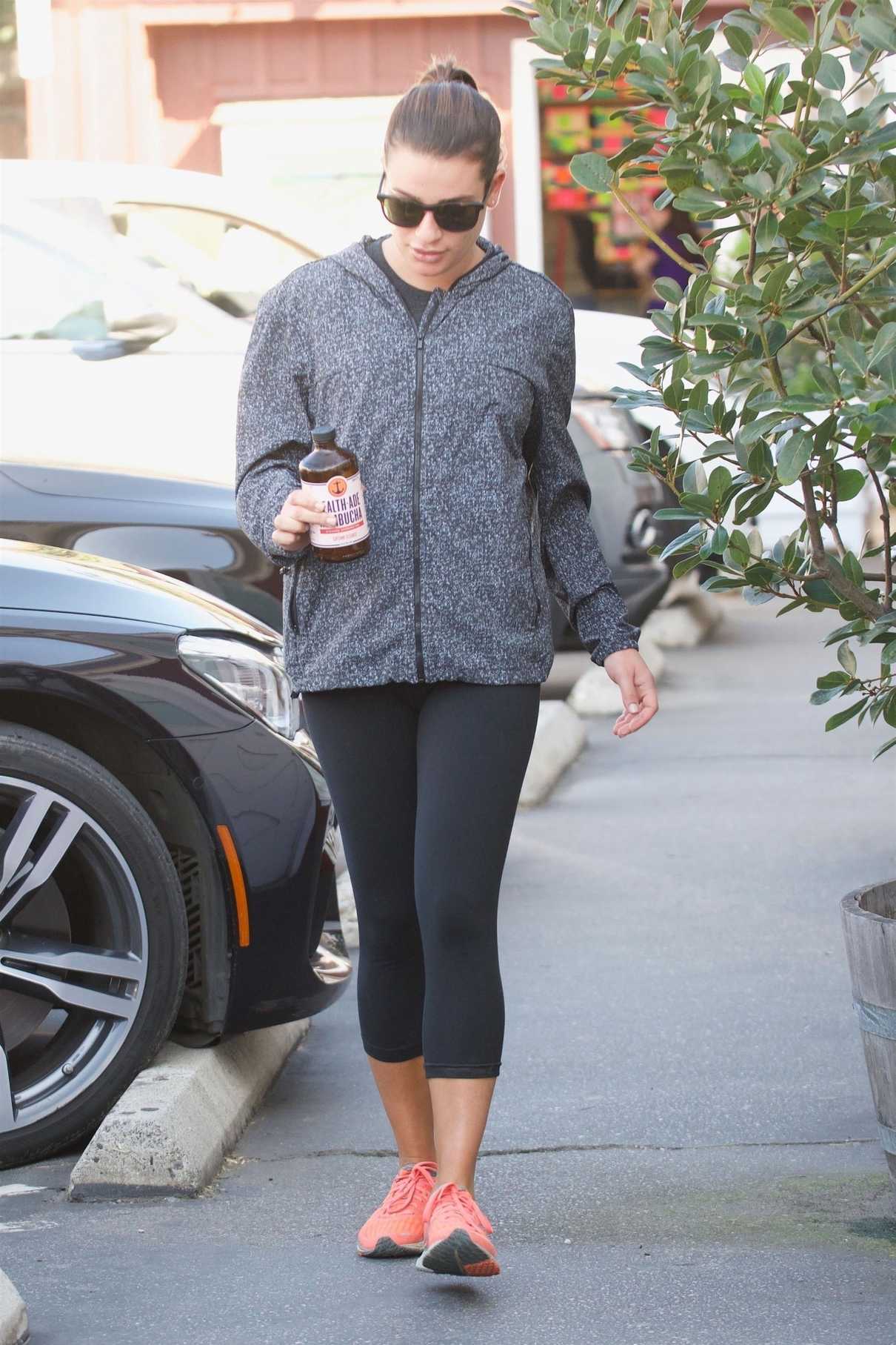 Lea Michele Was Seen Out in Brentwood 11/12/2017-3