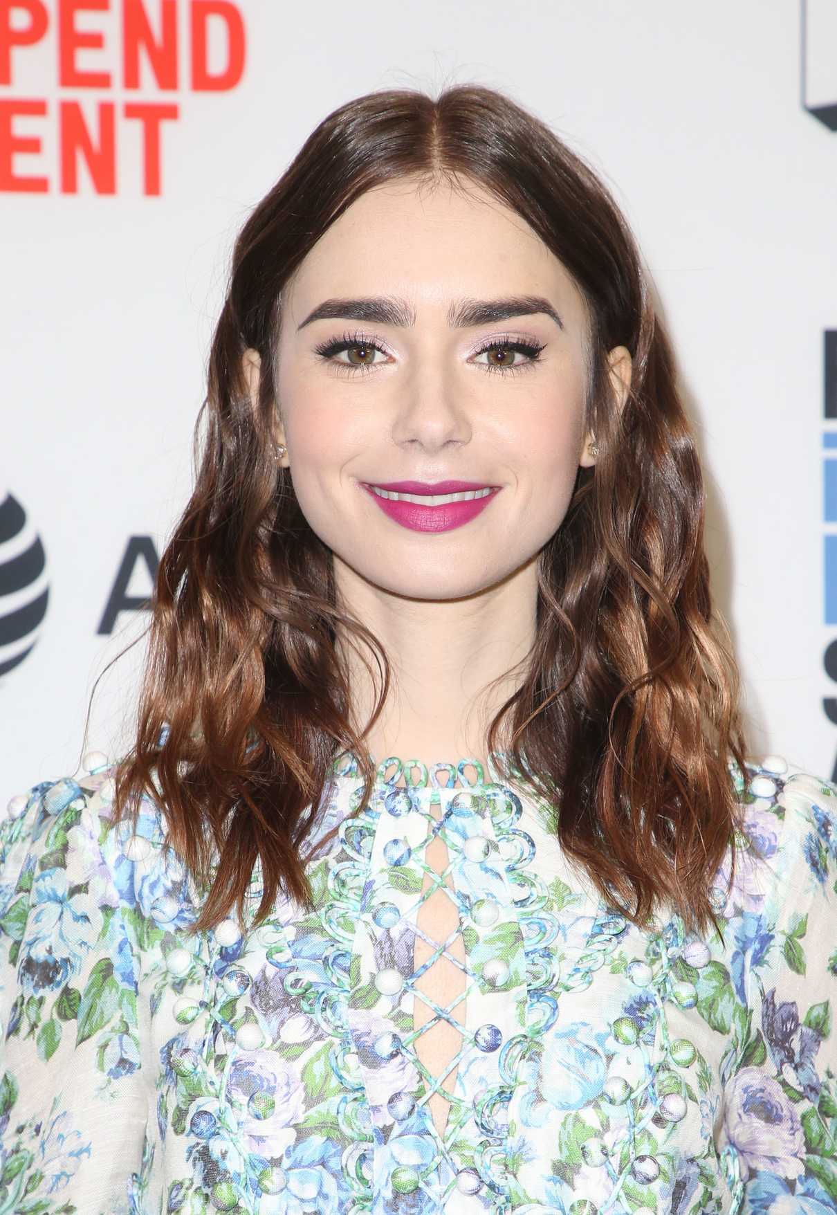 Lily Collins at the 33rd Film Independent Spirit Awards Nominees Announcement in Los Angeles 11/21/2017-5