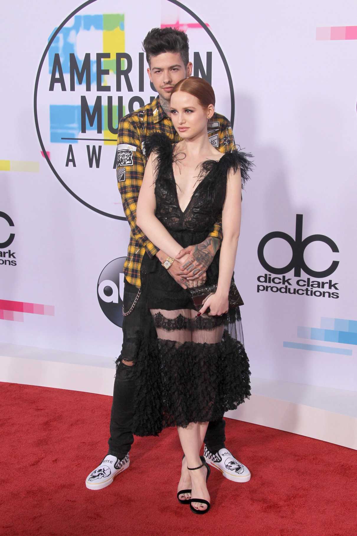 Madelaine Petsch at 2017 American Music Awards at the Microsoft Theater in Los Angeles 11/19/2017-3