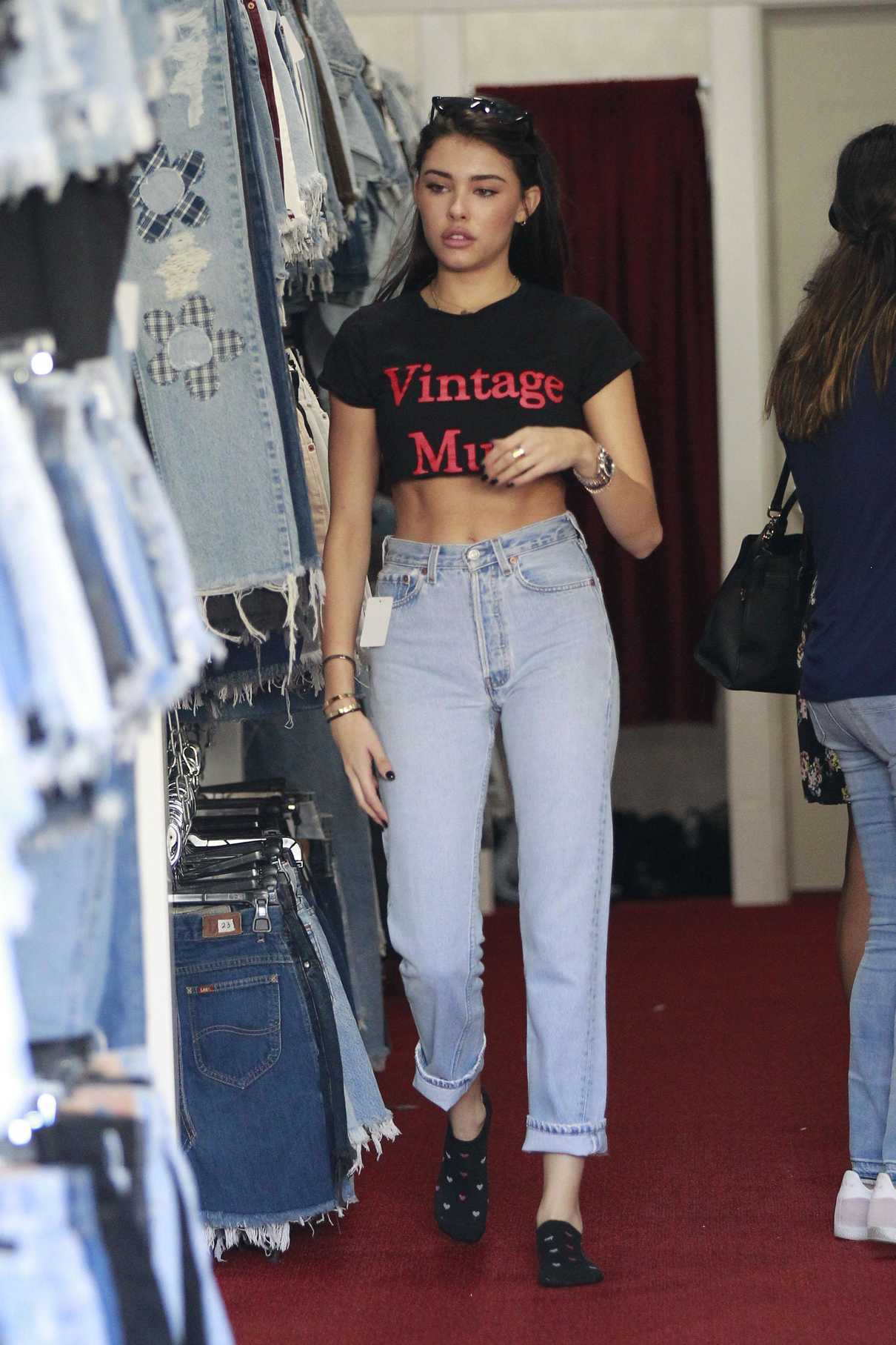 Madison Beer Goes Shopping on Melrose Avenue in LA 11/04/2017-2