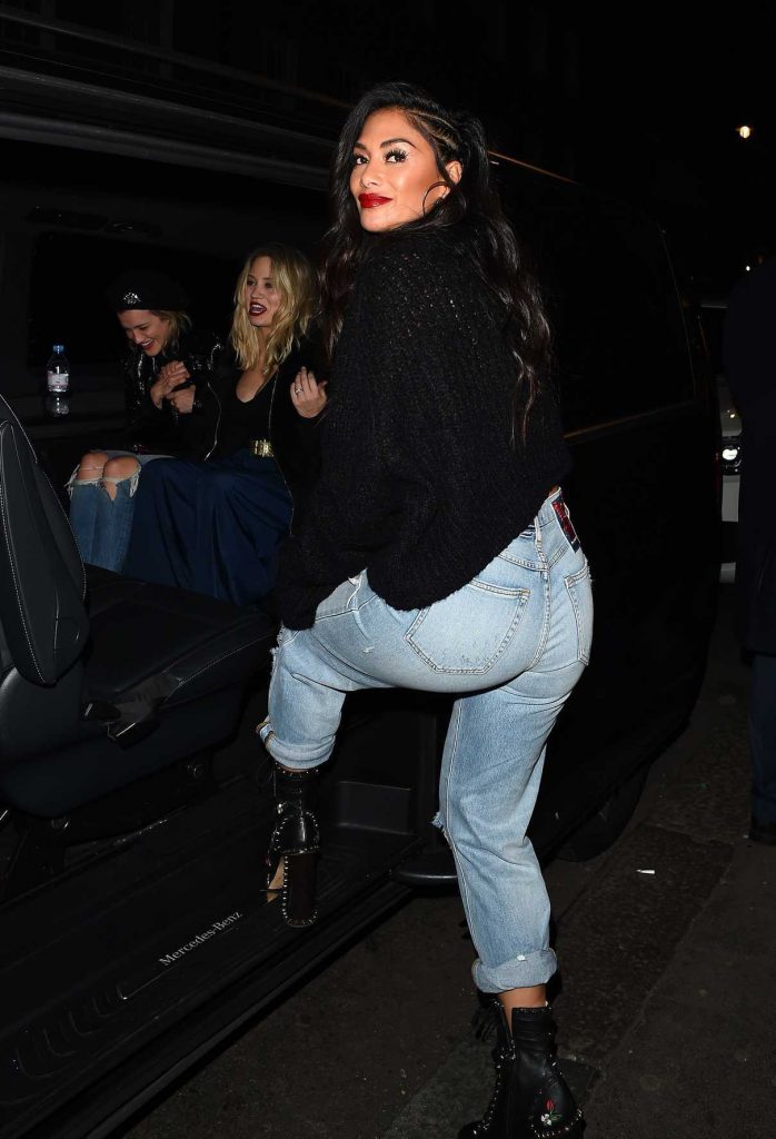 Nicole Scherzinger Night Out in London 11/02/2017-1