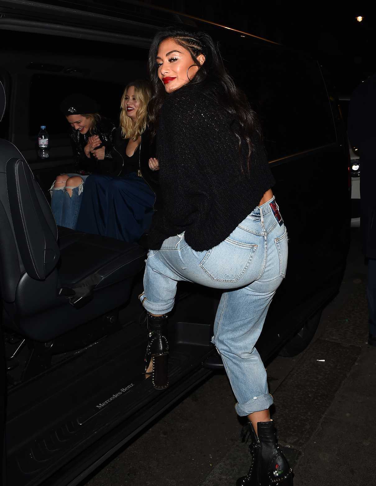 Nicole Scherzinger Night Out in London 11/02/2017-2