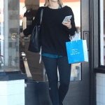 Sarah Gadon Out Shopping in Hollywood 11/18/2017