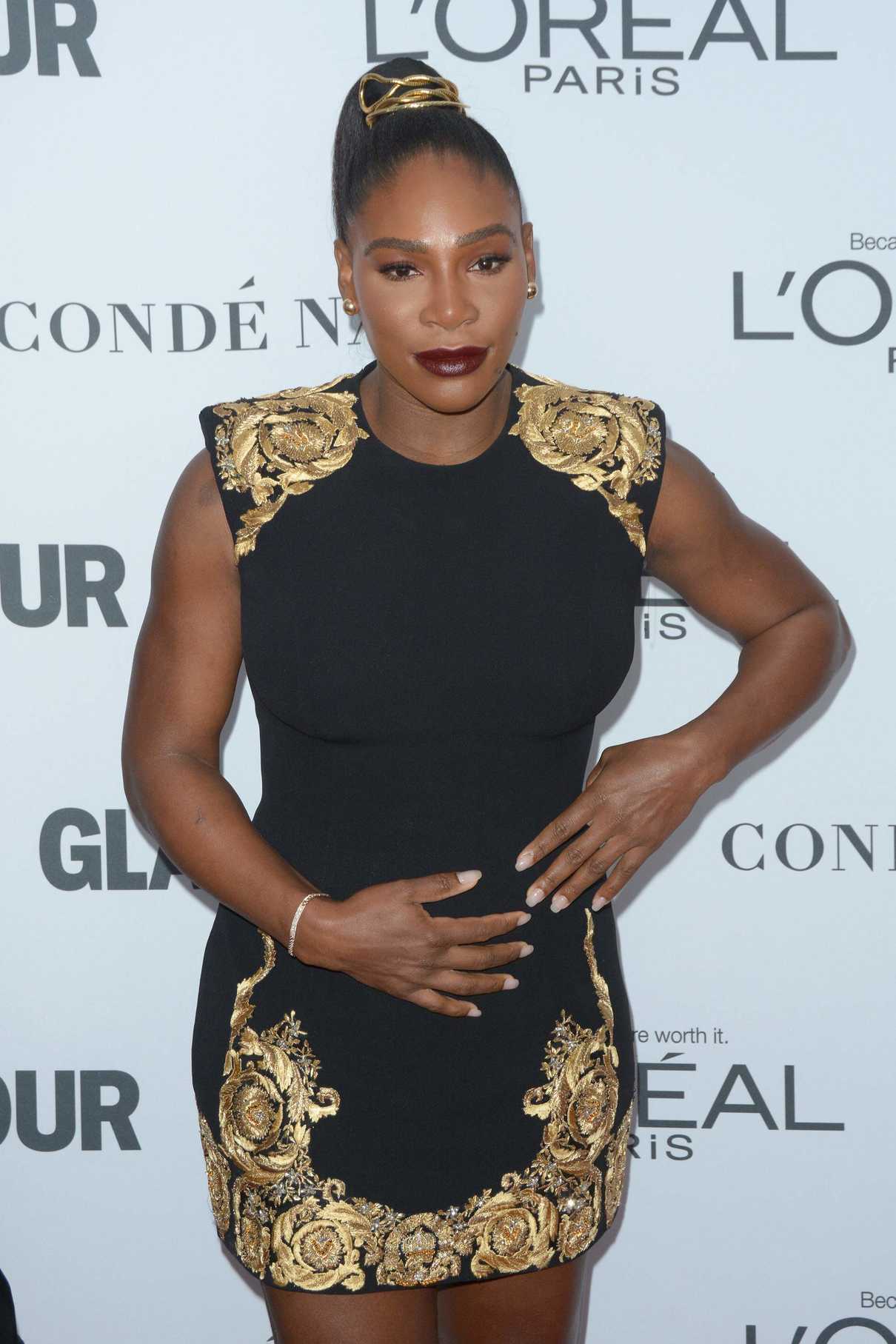 Serena Williams at 2017 Glamour Women of the Year Awards in NYC 11/13/2017-5