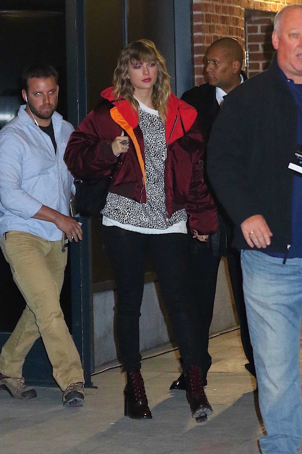 Taylor Swift Leaves Her Album Release After Party for Reputation in New York 11/14/2017-2