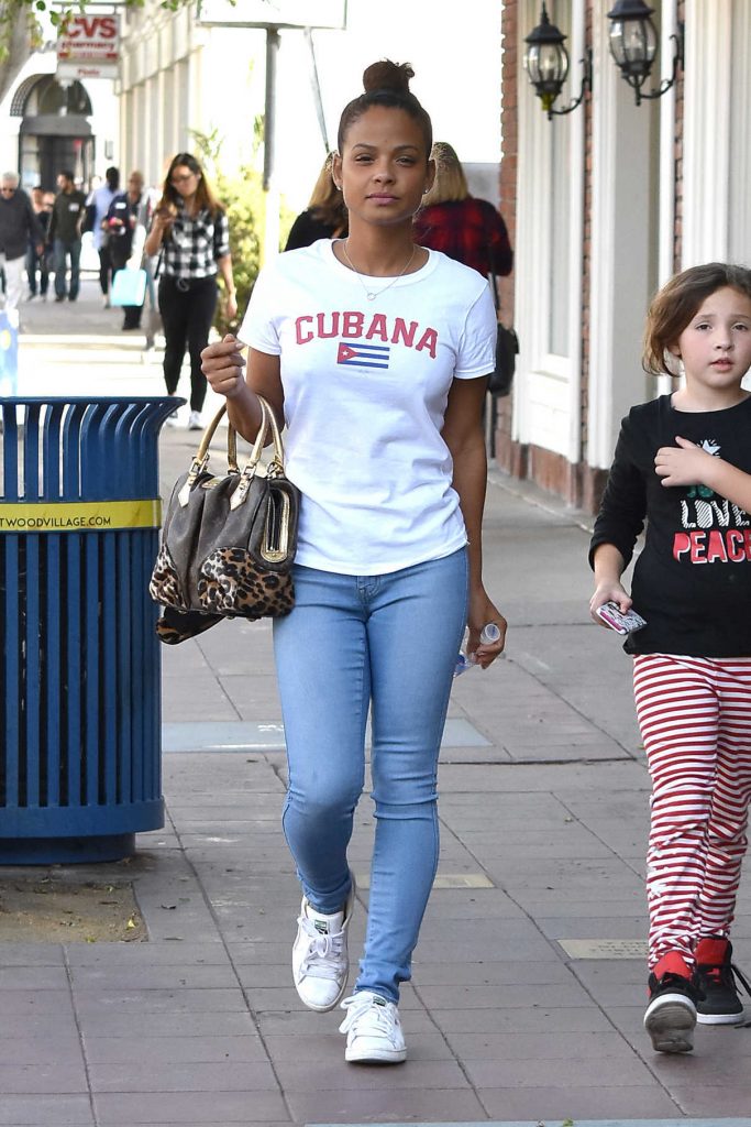 Christina Milian Was Seen Out in Westwood 12/08/2017-1