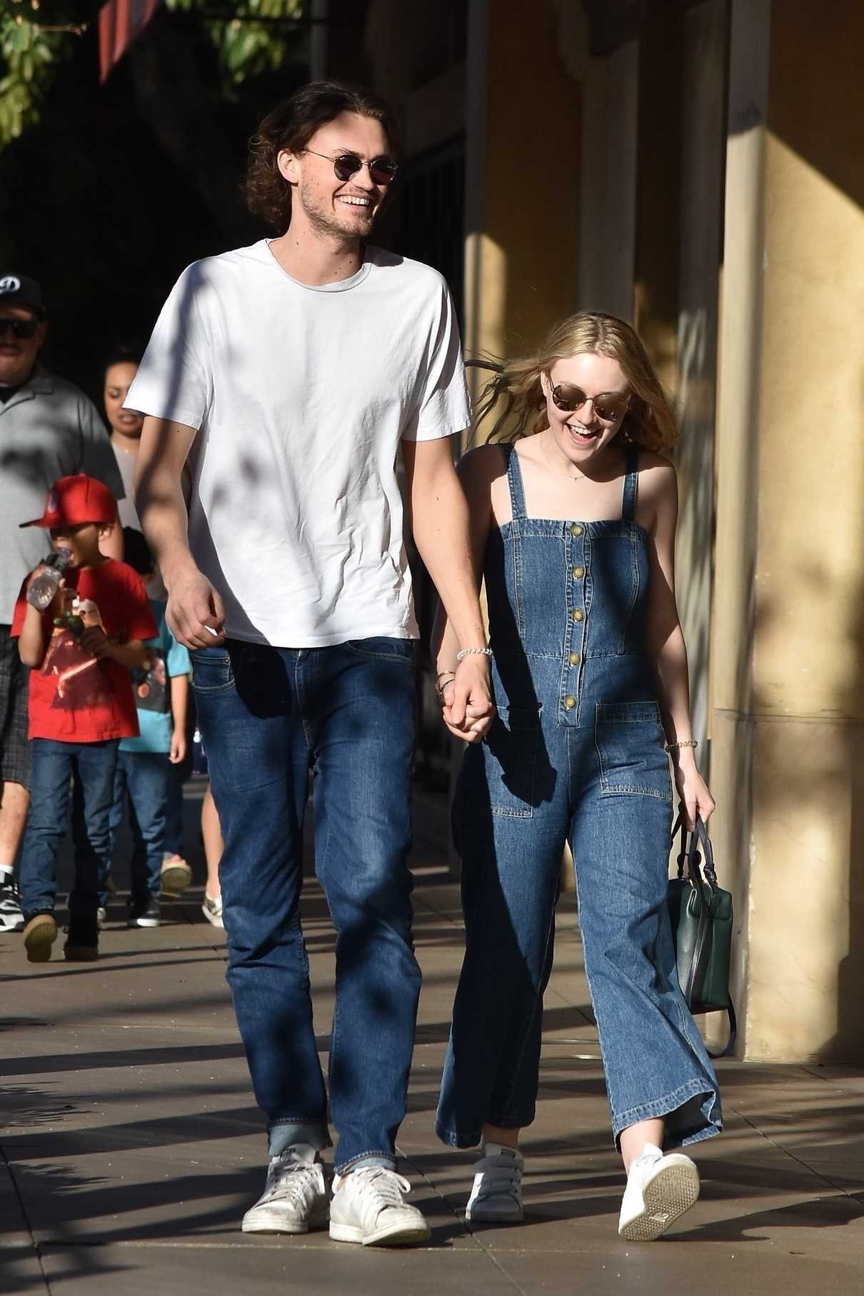 Dakota Fanning Enjoys a Day with Jamie Strachan in LA 12/28/2017-4