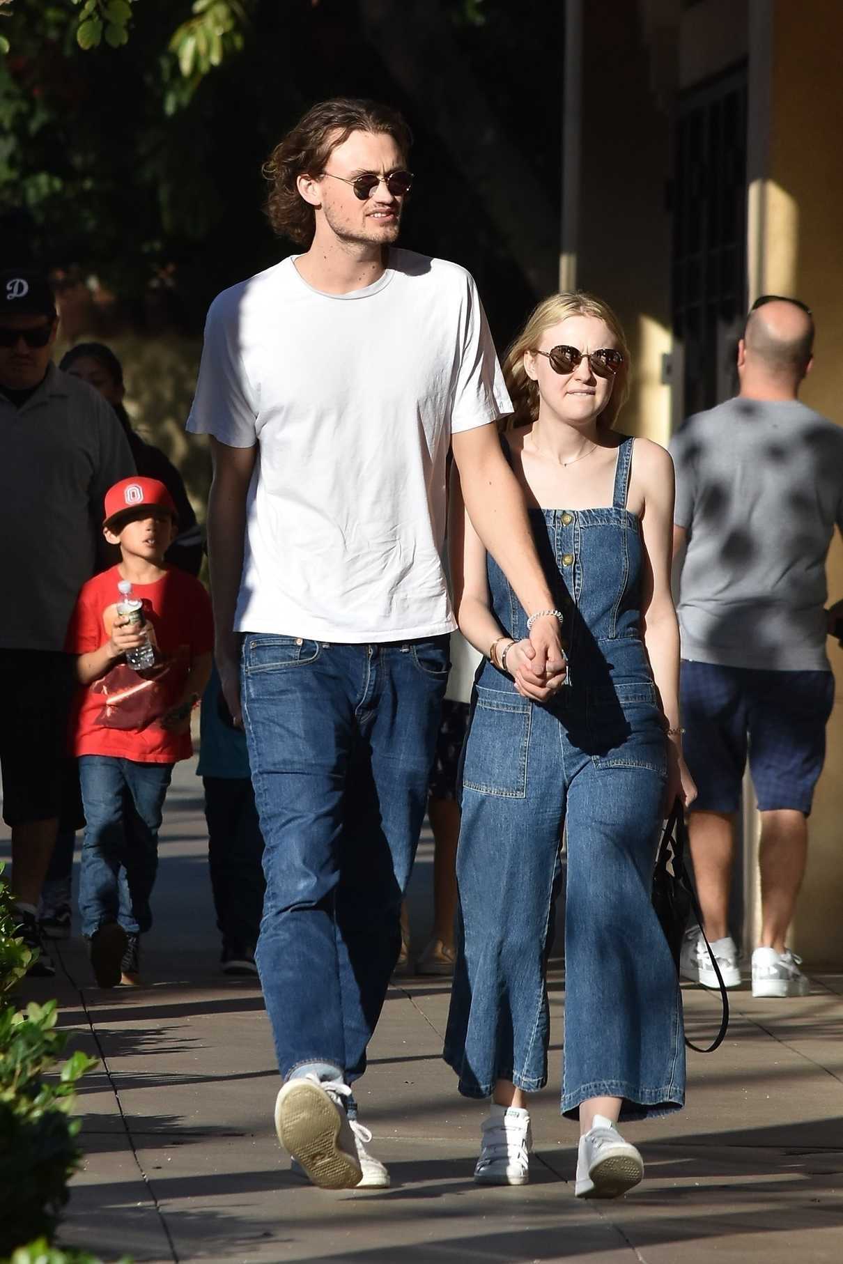 Dakota Fanning Enjoys a Day with Jamie Strachan in LA 12/28/2017-5