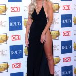 Danielle Sellers at Commando Attending OK! Magazine Beauty Awards in London 11/28/2017