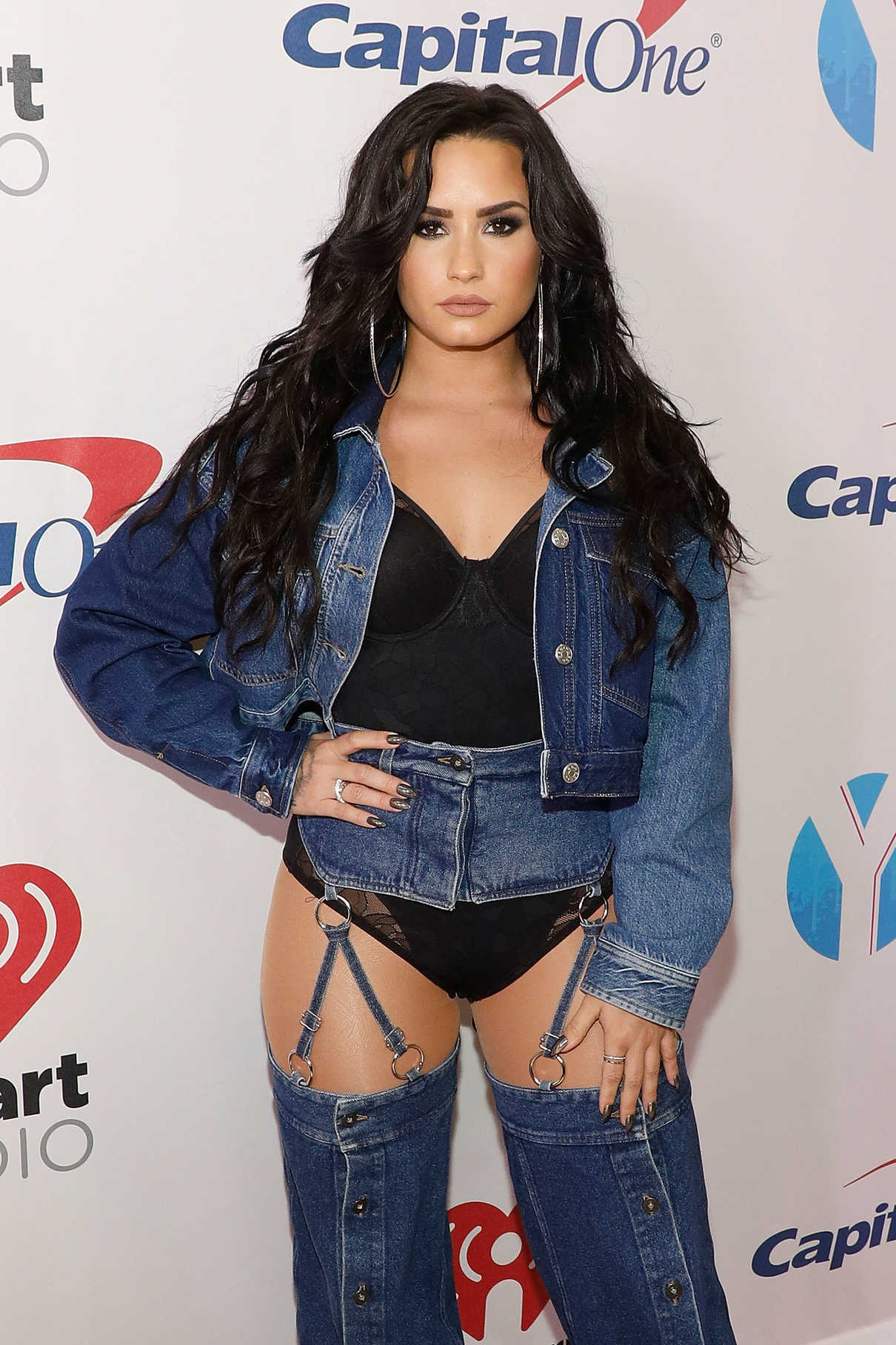 Demi Lovato at Y100's Jingle Ball 2017 at BB&T Center in Sunrise 12/17/2017-4