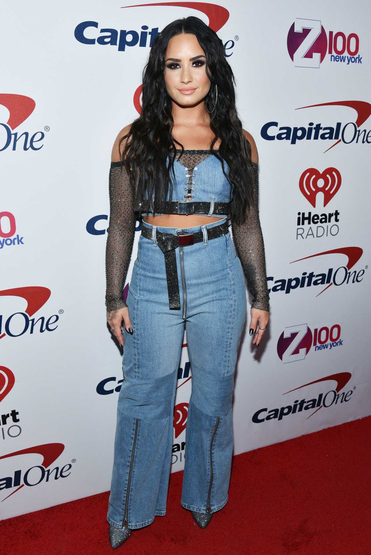 Demi Lovato at Z100’s Jingle Ball by Capital One at Madison Square ...